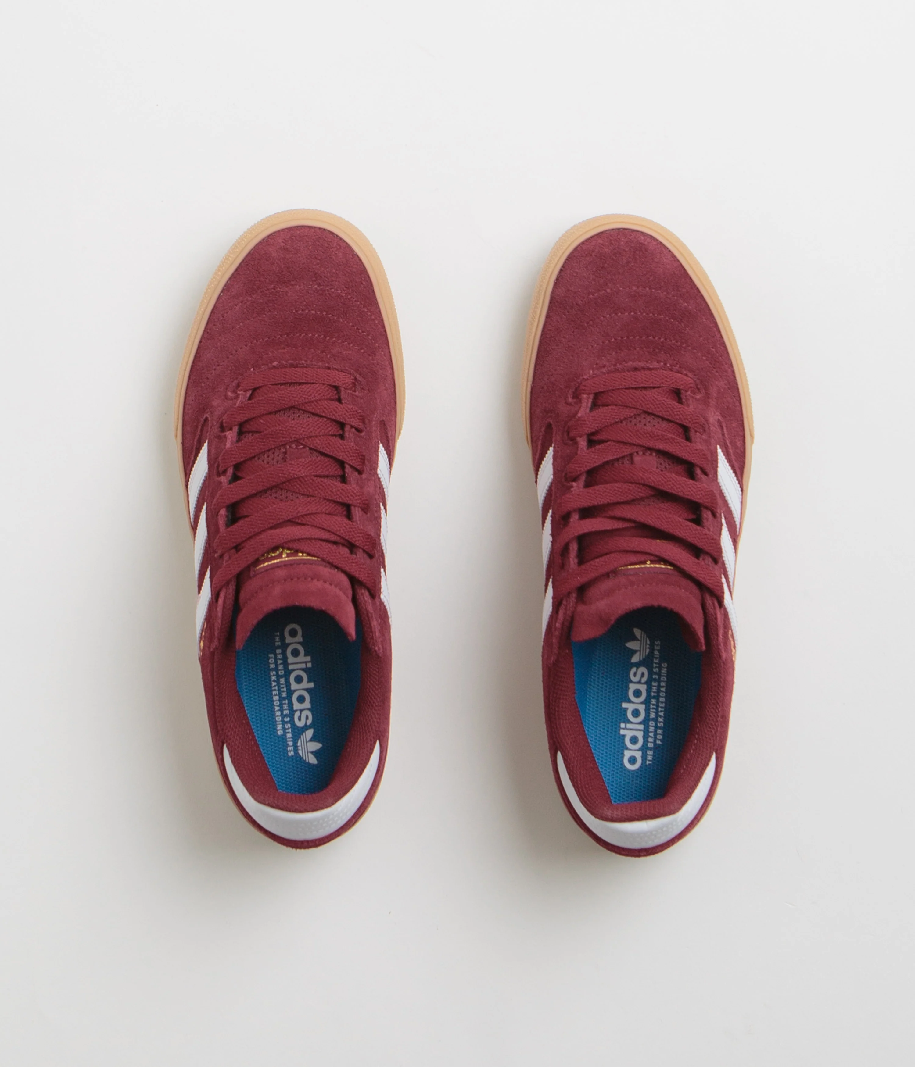 Adidas Busenitz Vulc II Shoes - Preloved Ruby / FTWR White / Gold Metallic - Image 7