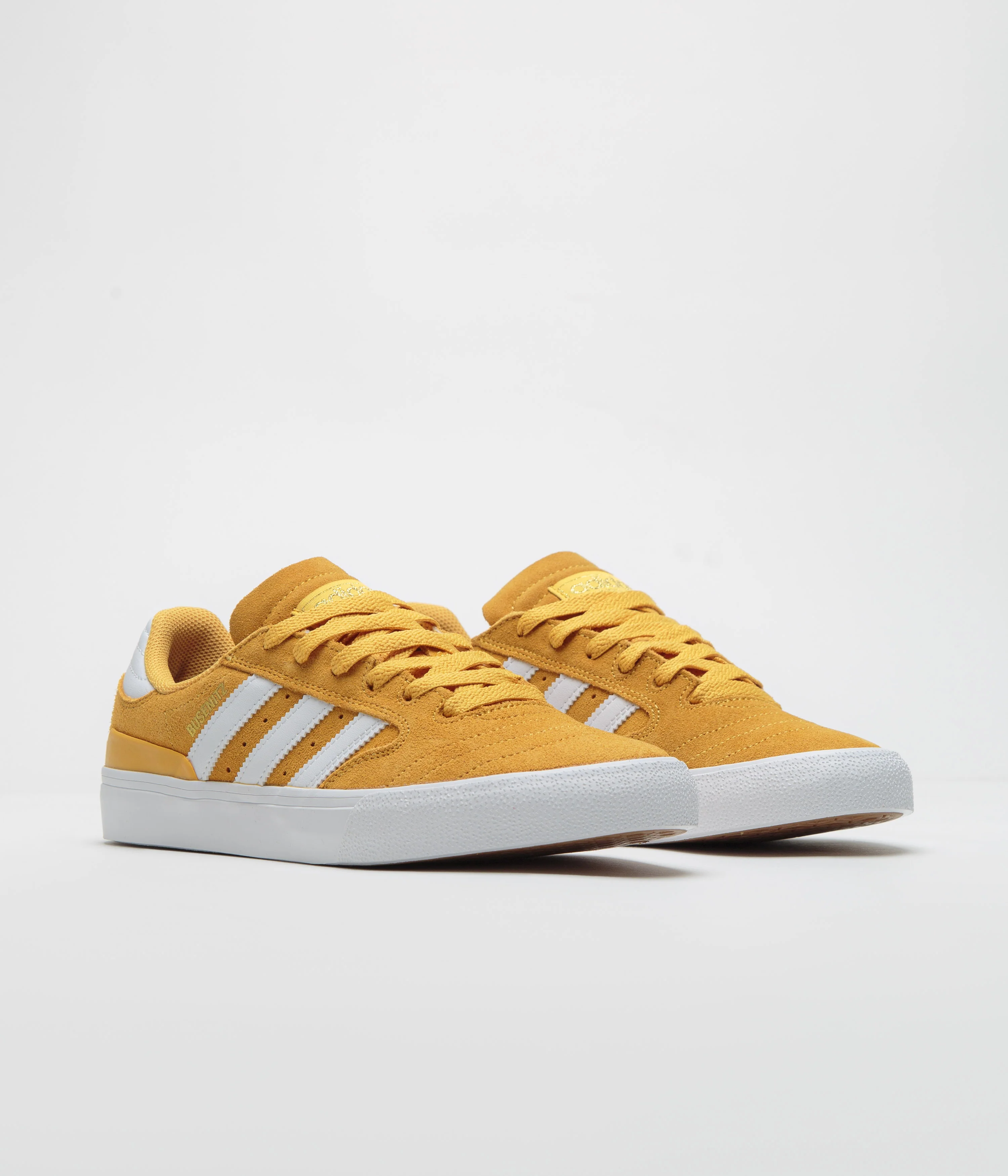 Adidas Busenitz Vulc II Shoes - Preloved Yellow / FTWR White / Gold Metallic - Image 2