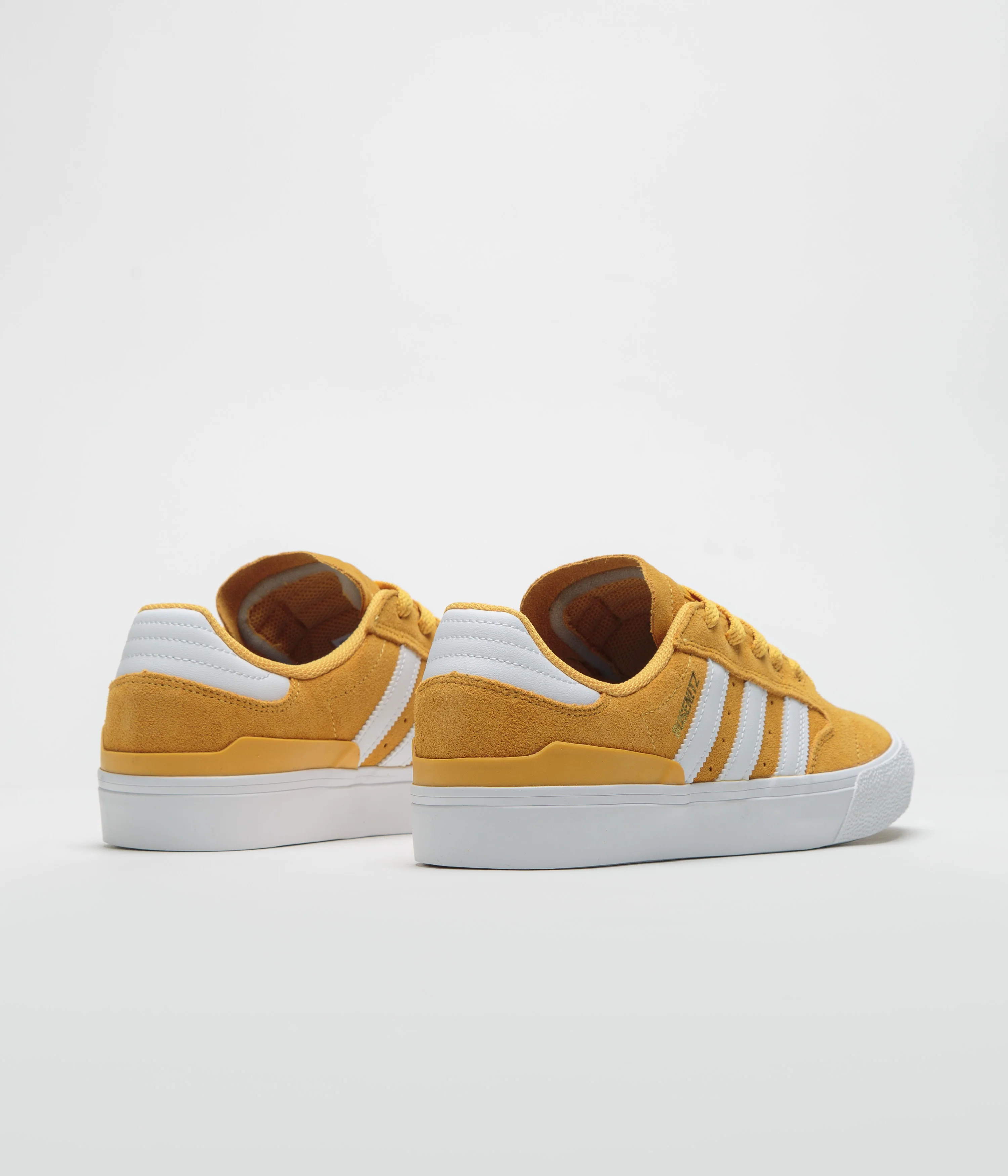 Adidas Busenitz Vulc II Shoes - Preloved Yellow / FTWR White / Gold Metallic - Image 3