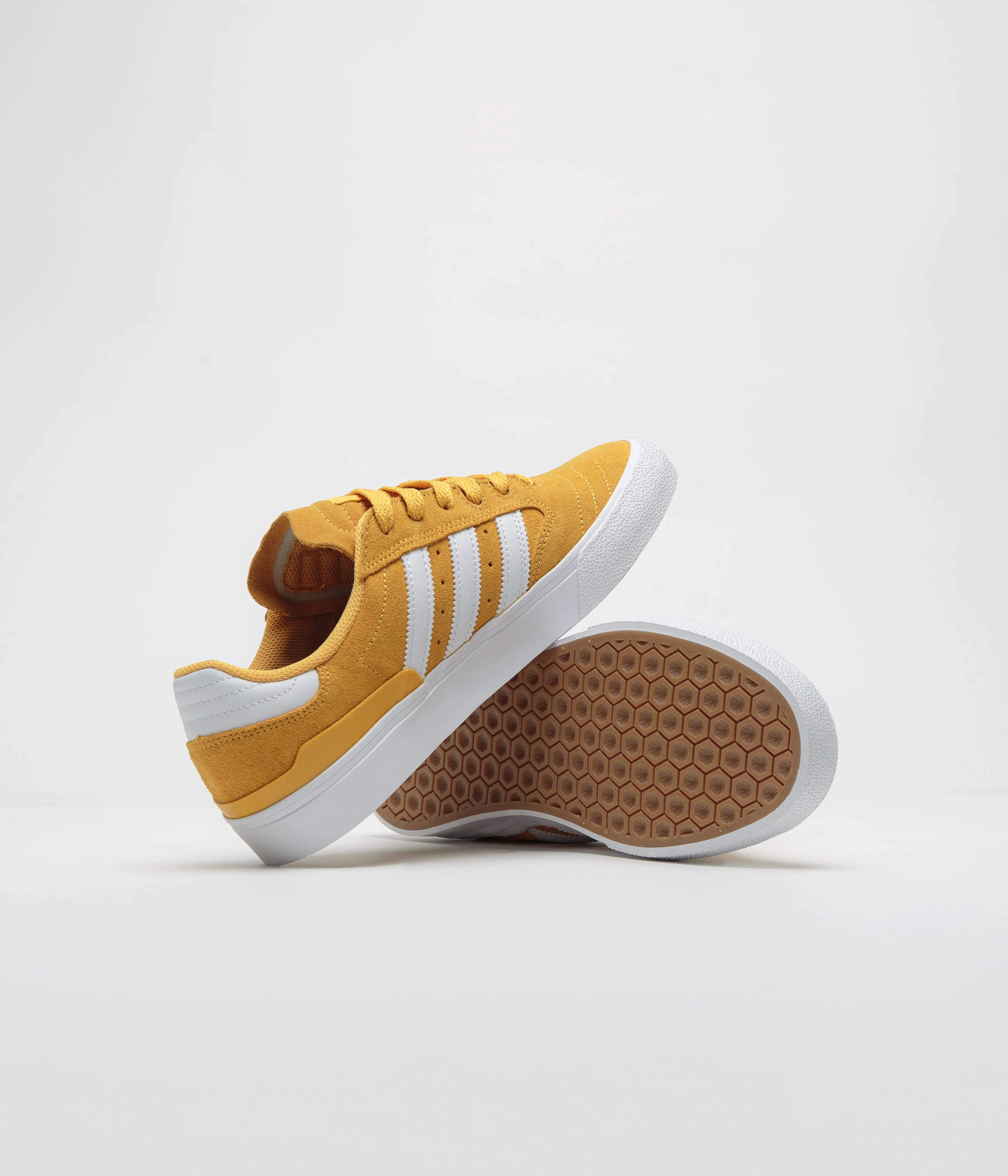 Adidas Busenitz Vulc II Shoes - Preloved Yellow / FTWR White / Gold Metallic - Image 5