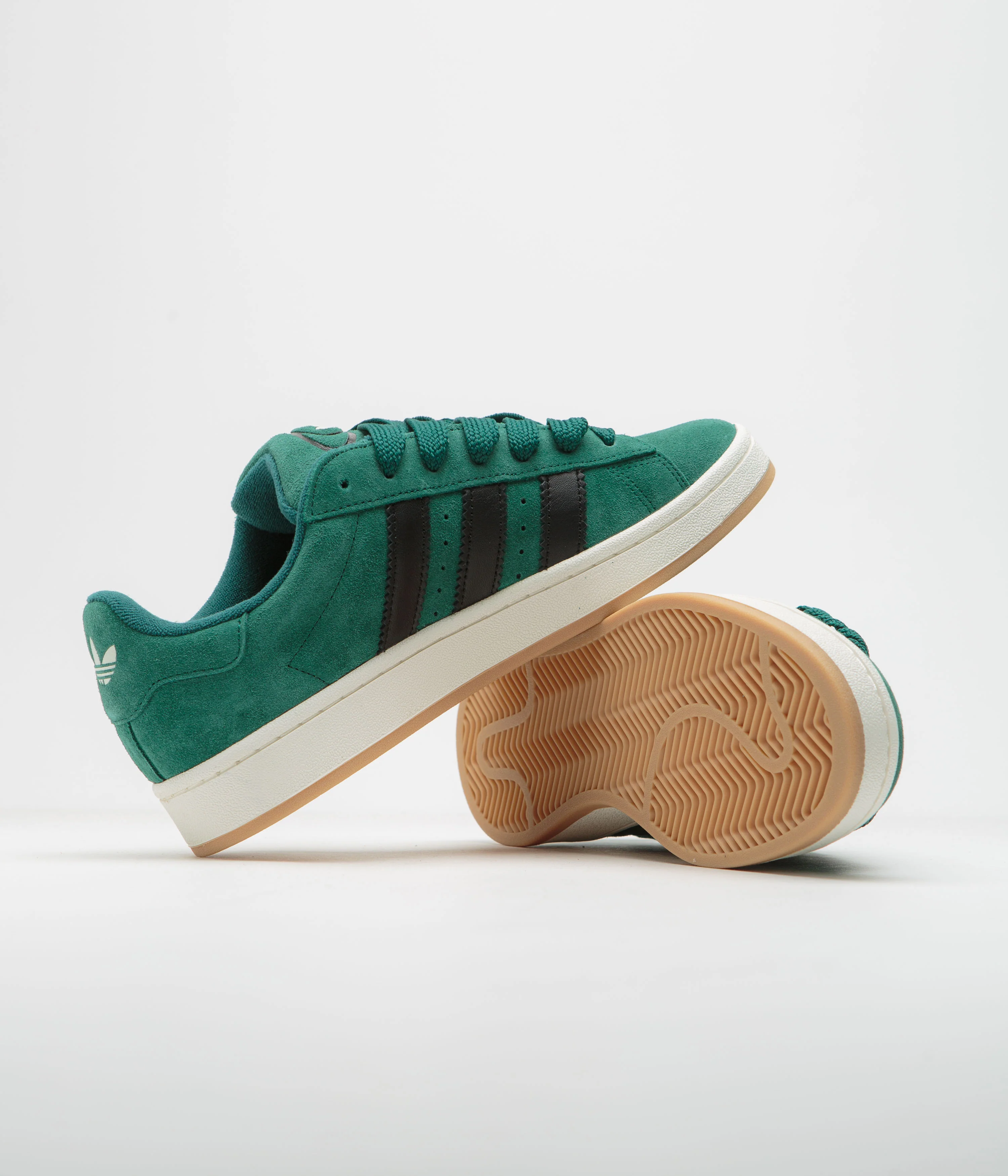 Adidas Campus 00s Shoes - Collegiate Green / Core Black / Off White - Image 5