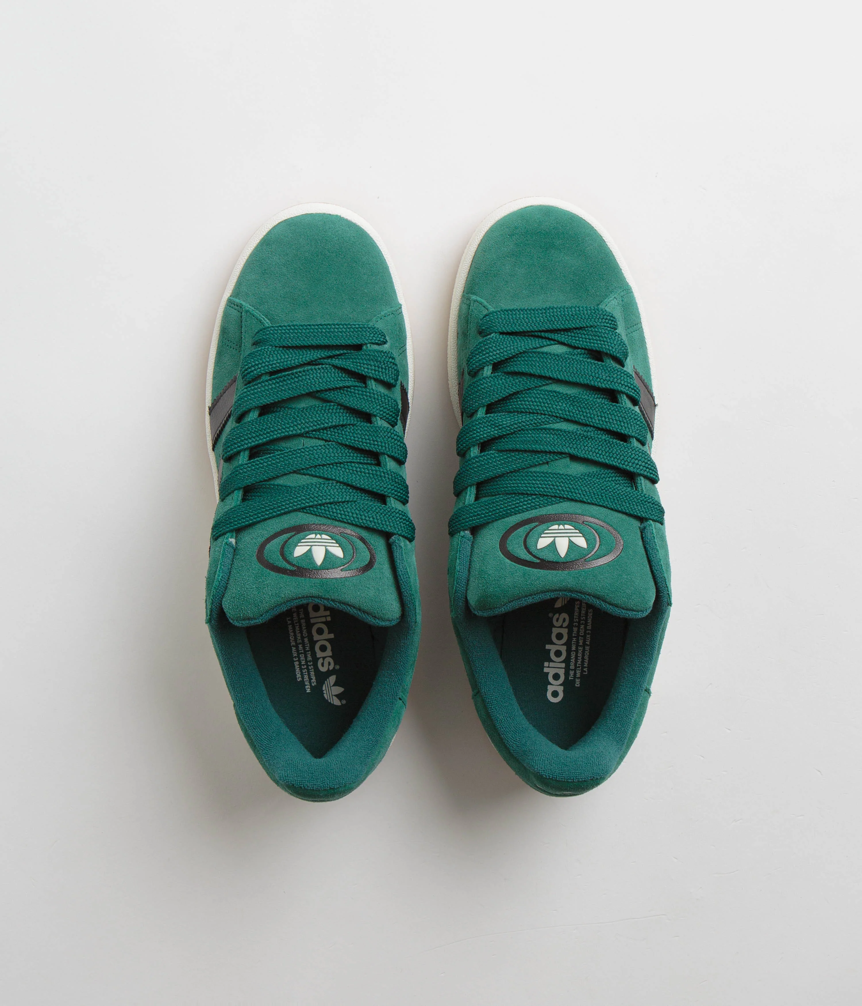 Adidas Campus 00s Shoes - Collegiate Green / Core Black / Off White - Image 7