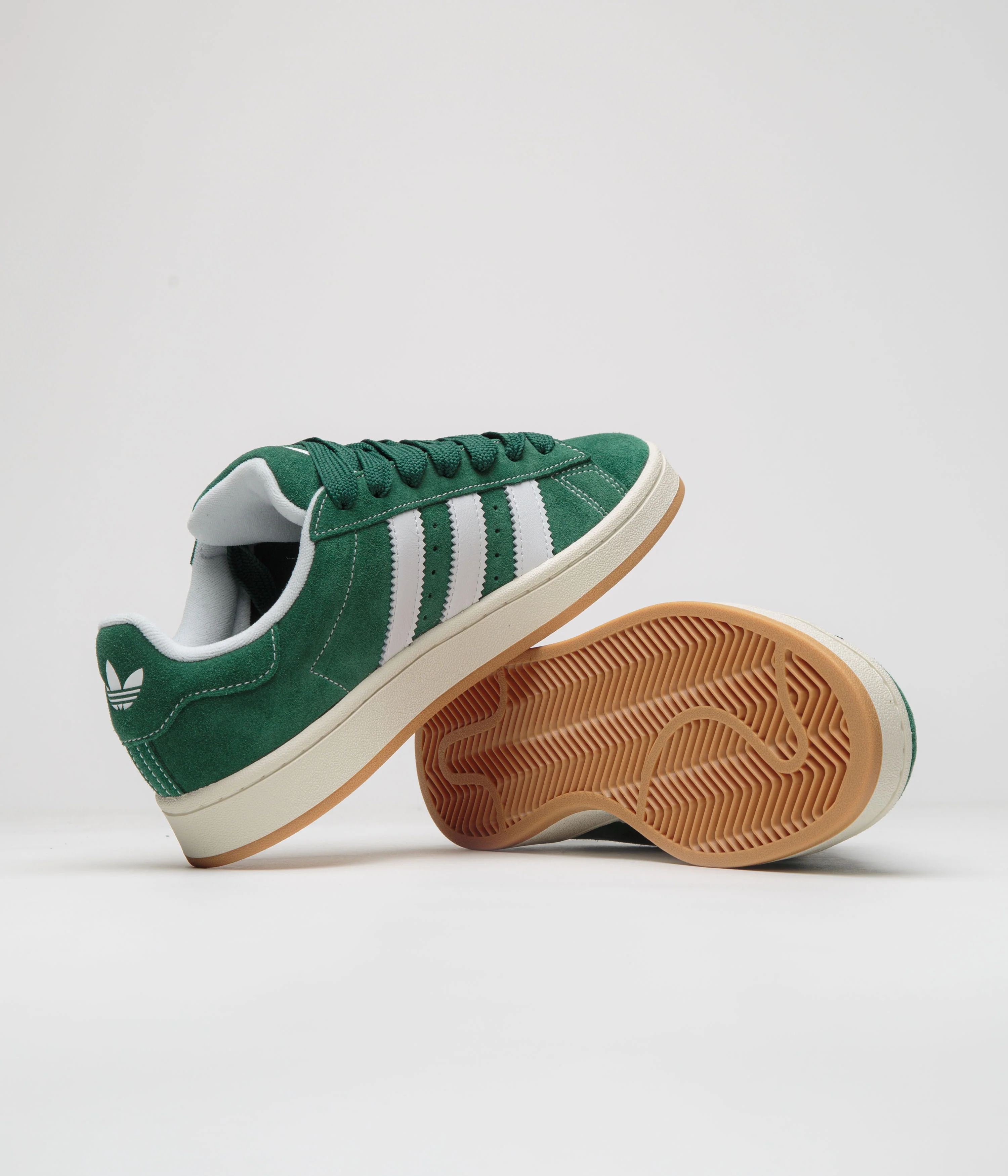 Adidas Campus 00s Shoes - Dark Green / FTWR White / Off White - Image 5
