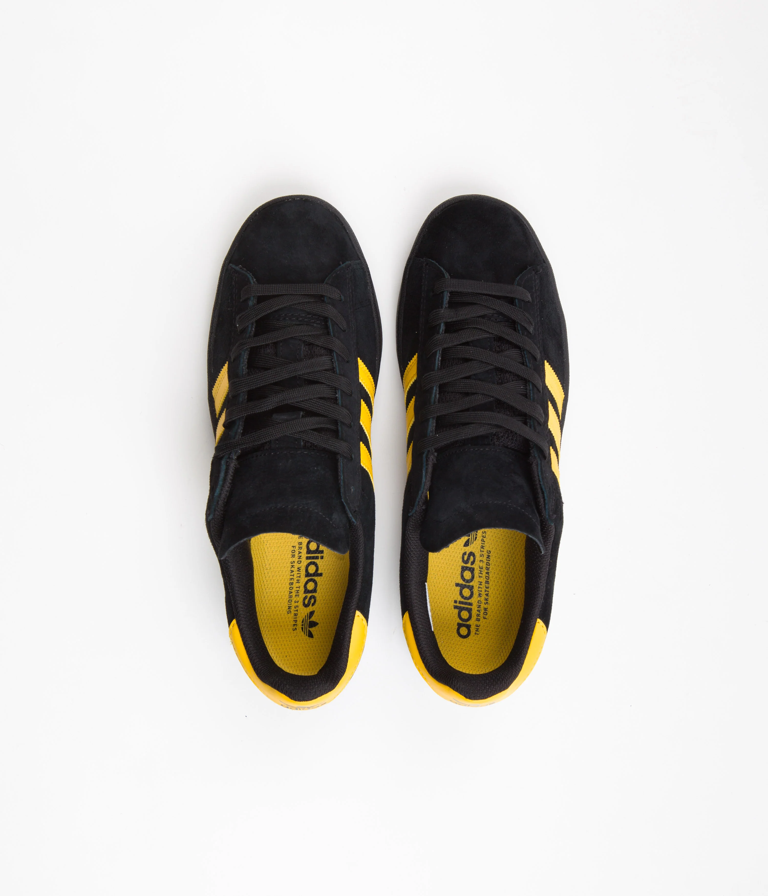 Adidas Campus Adv Shoes - Core Black / Bold Gold / Core Black - Image 7
