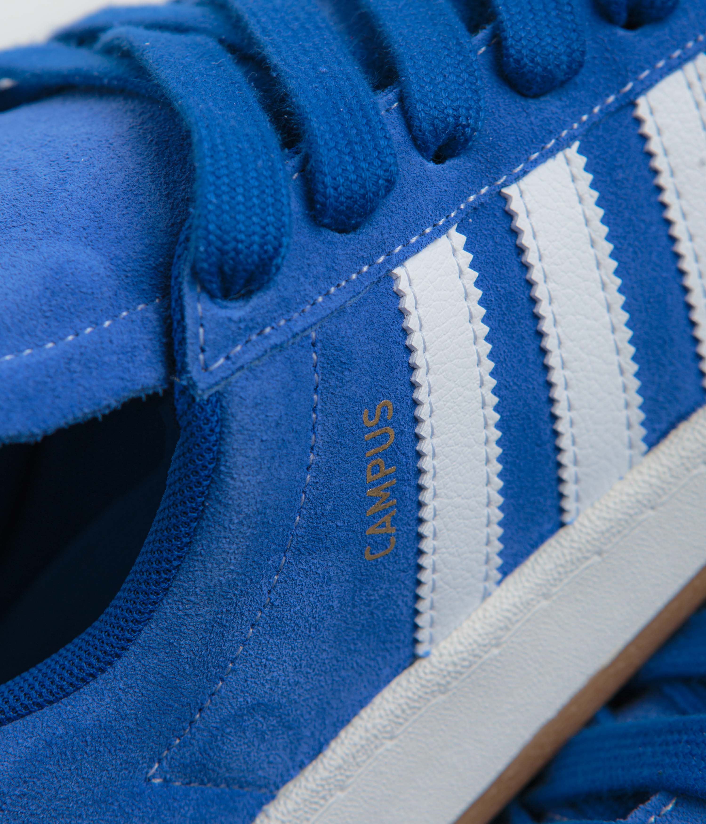 Adidas Campus ADV Shoes - Team Royal Blue / FTWR White / Gold Metallic - Image 3