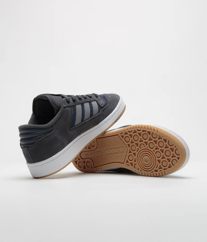 Adidas Centennial 85 Low ADV Shoes - Carbon / Grey Three / Collegiate Navy - Image 6