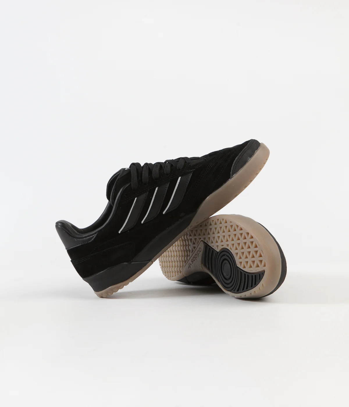 Adidas Copa Nationale Shoes - Core Black / Silver Metallic / Gum M2 - Image 5