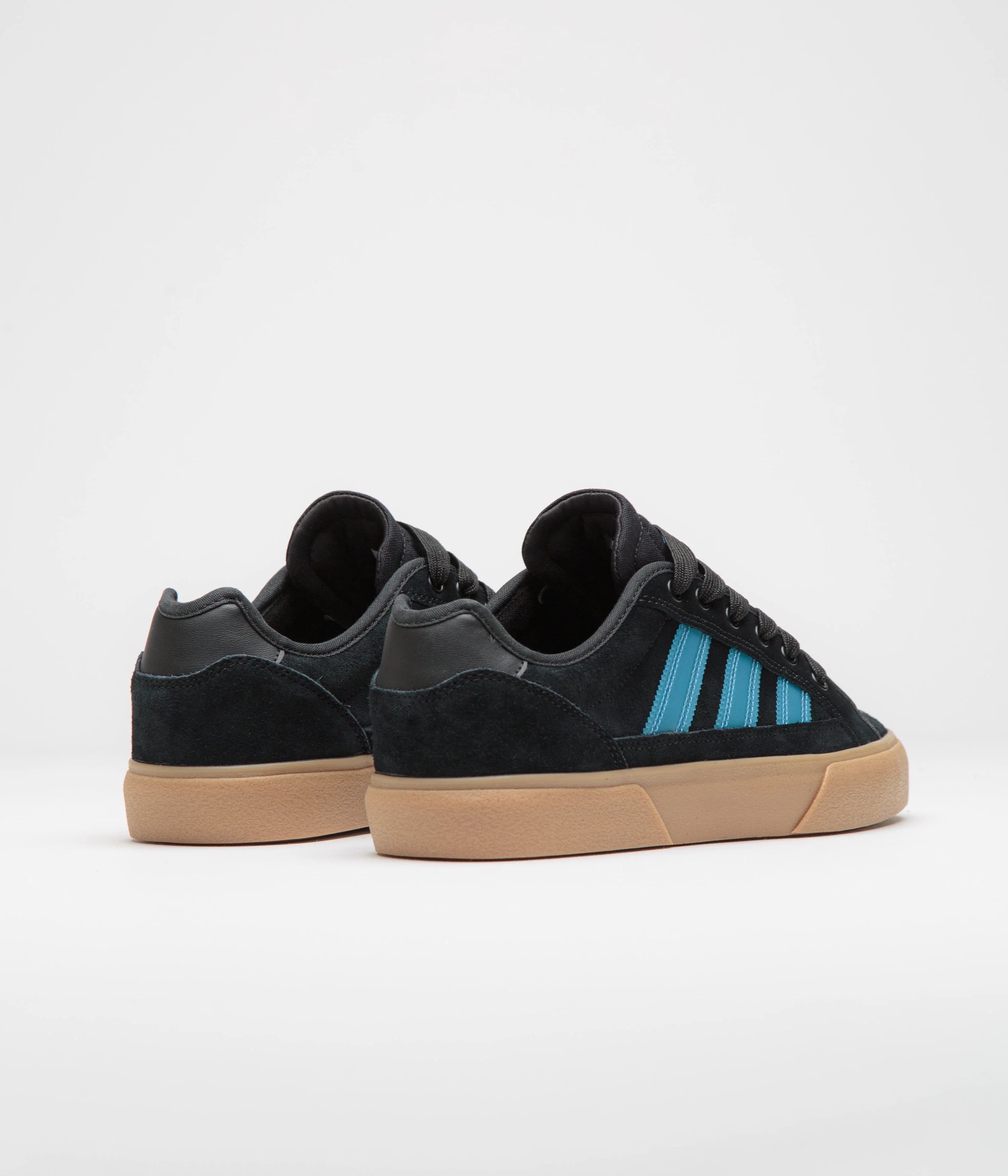 Adidas Court TNS Premiere Shoes - Core Black / Lucid Ray Blue / Gum4 - Image 4
