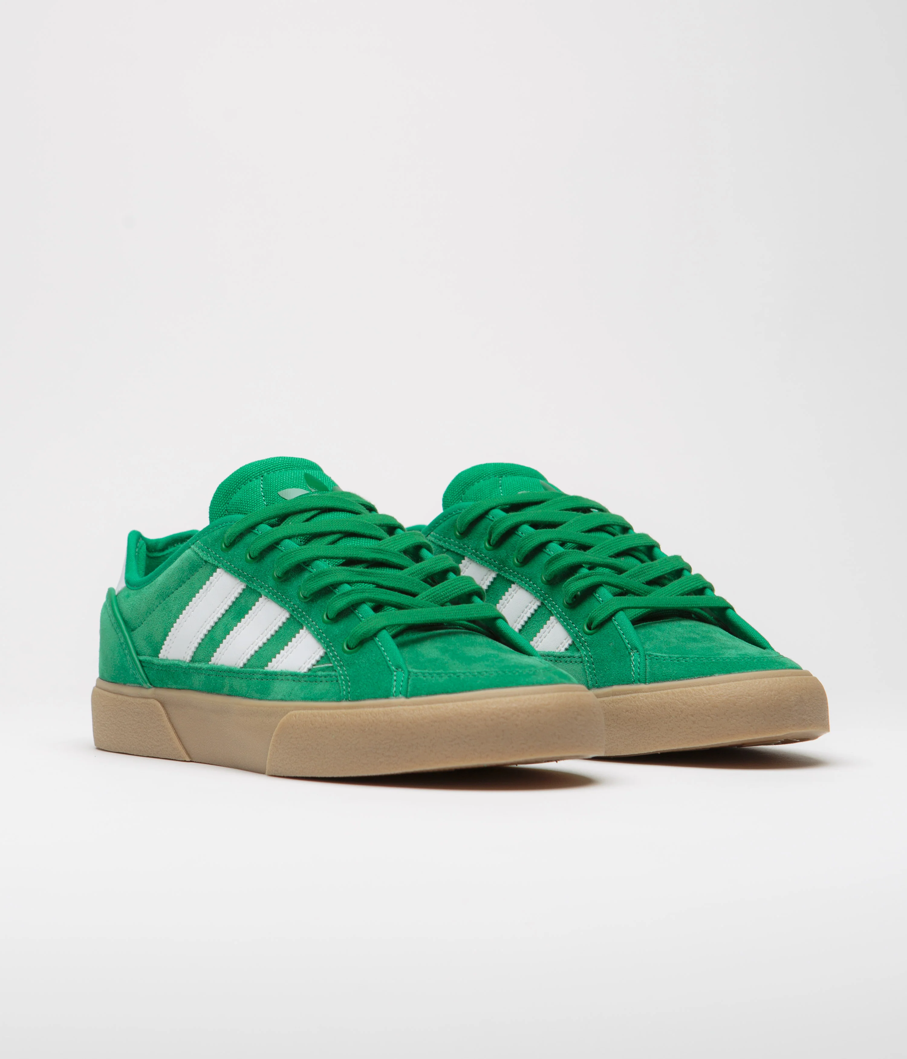 Adidas Court TNS Premiere Shoes - Custom Green / FTWR White / Gum4 - Image 2