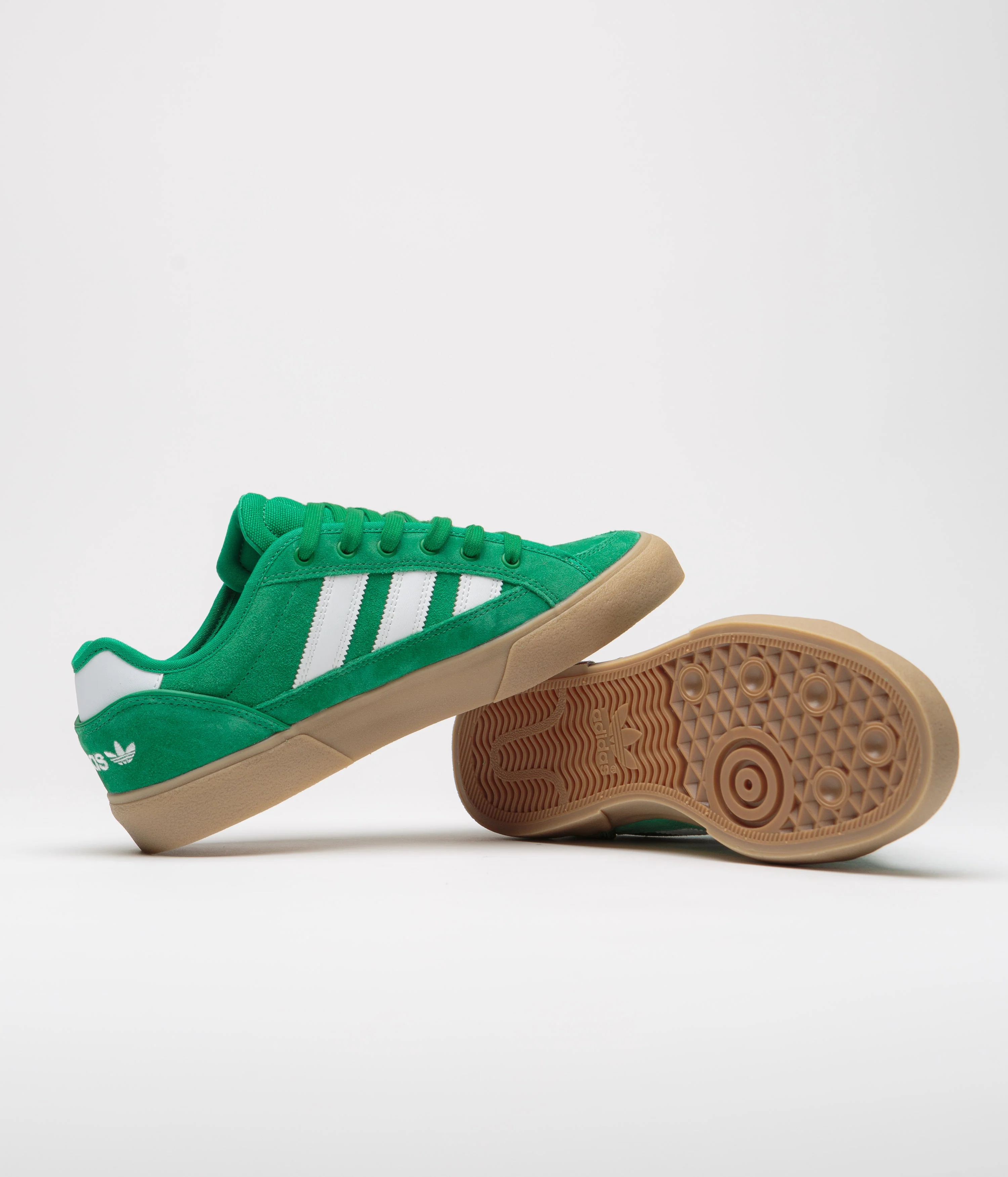 Adidas Court TNS Premiere Shoes - Custom Green / FTWR White / Gum4 - Image 5
