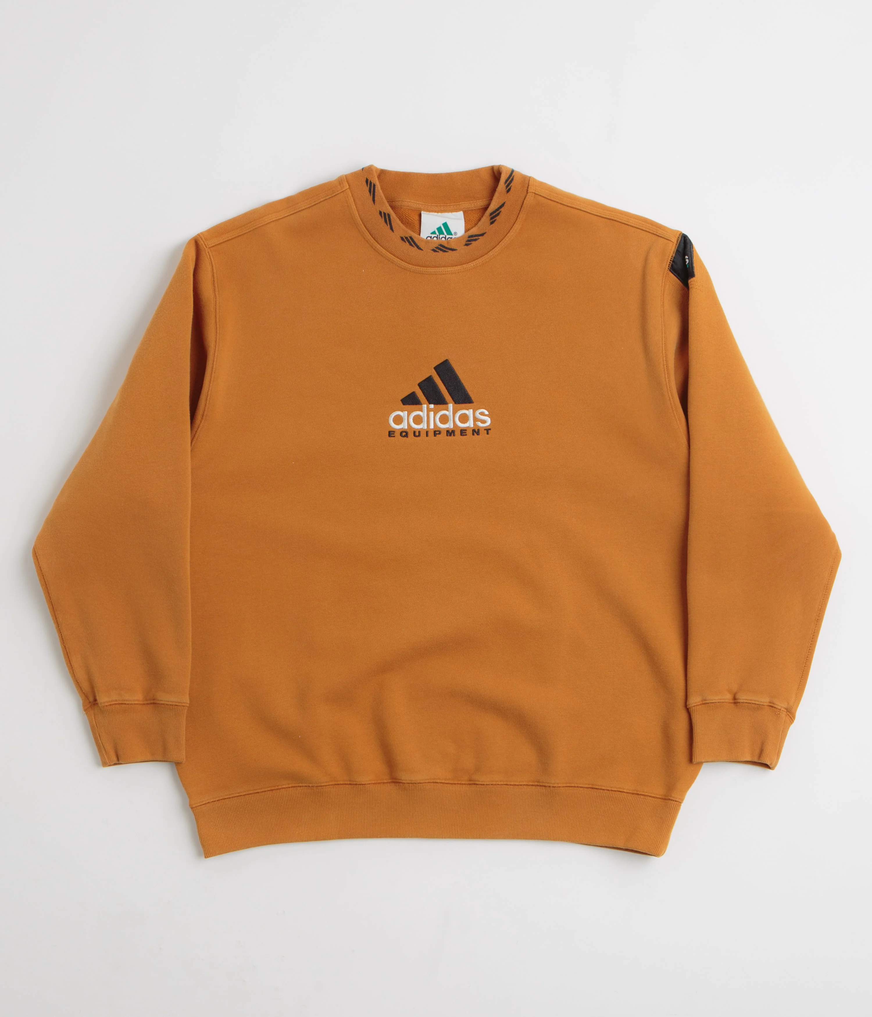 Adidas EQT Washed Crewneck Sweatshirt - Craft Ochre