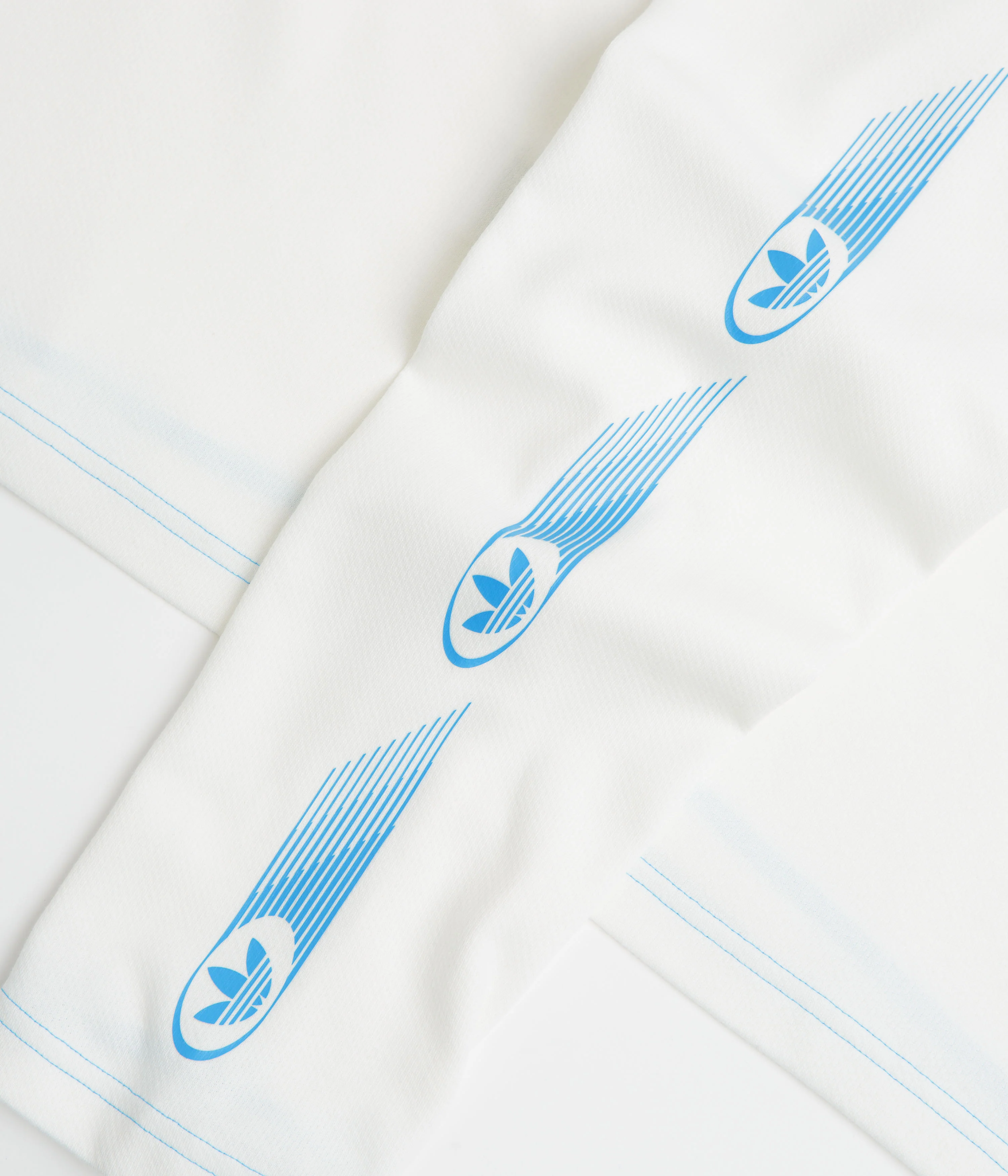 Adidas Formula Long Sleeve T-Shirt - White / Core White / Lucid Ray Blue - Image 3