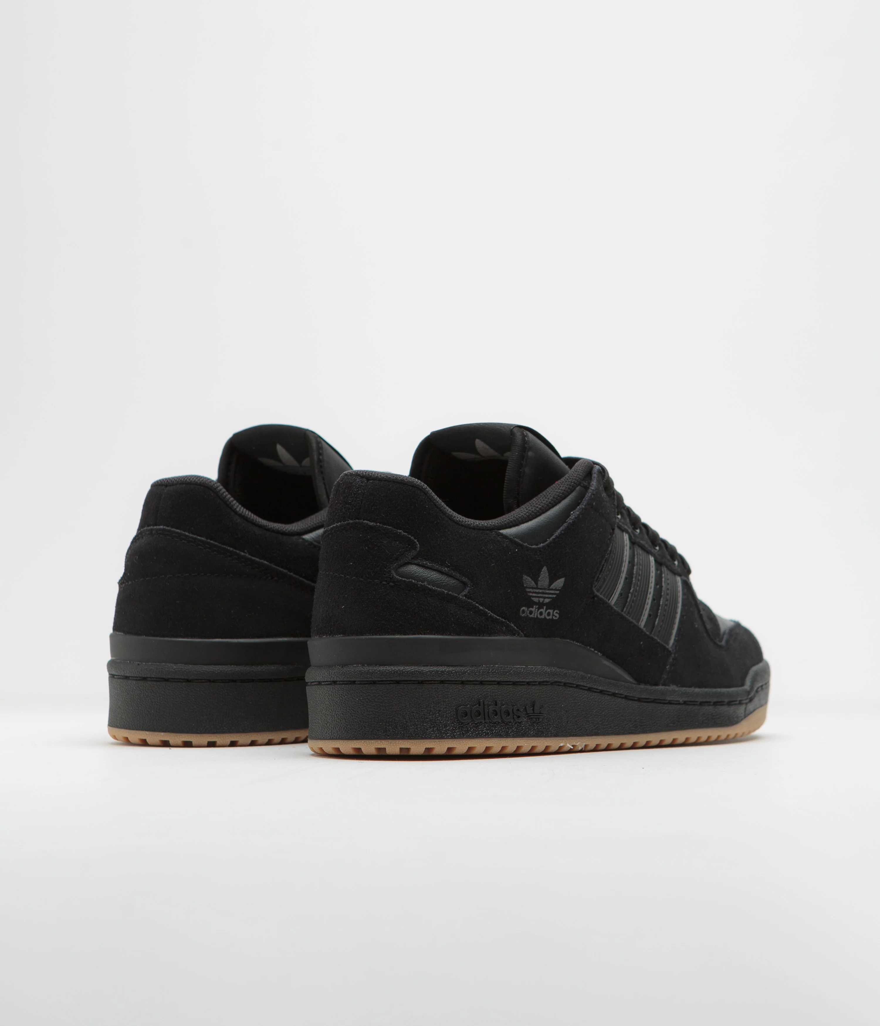 Adidas Forum 84 Low ADV Shoes - Core Black / Carbon / Grey Three - Image 4