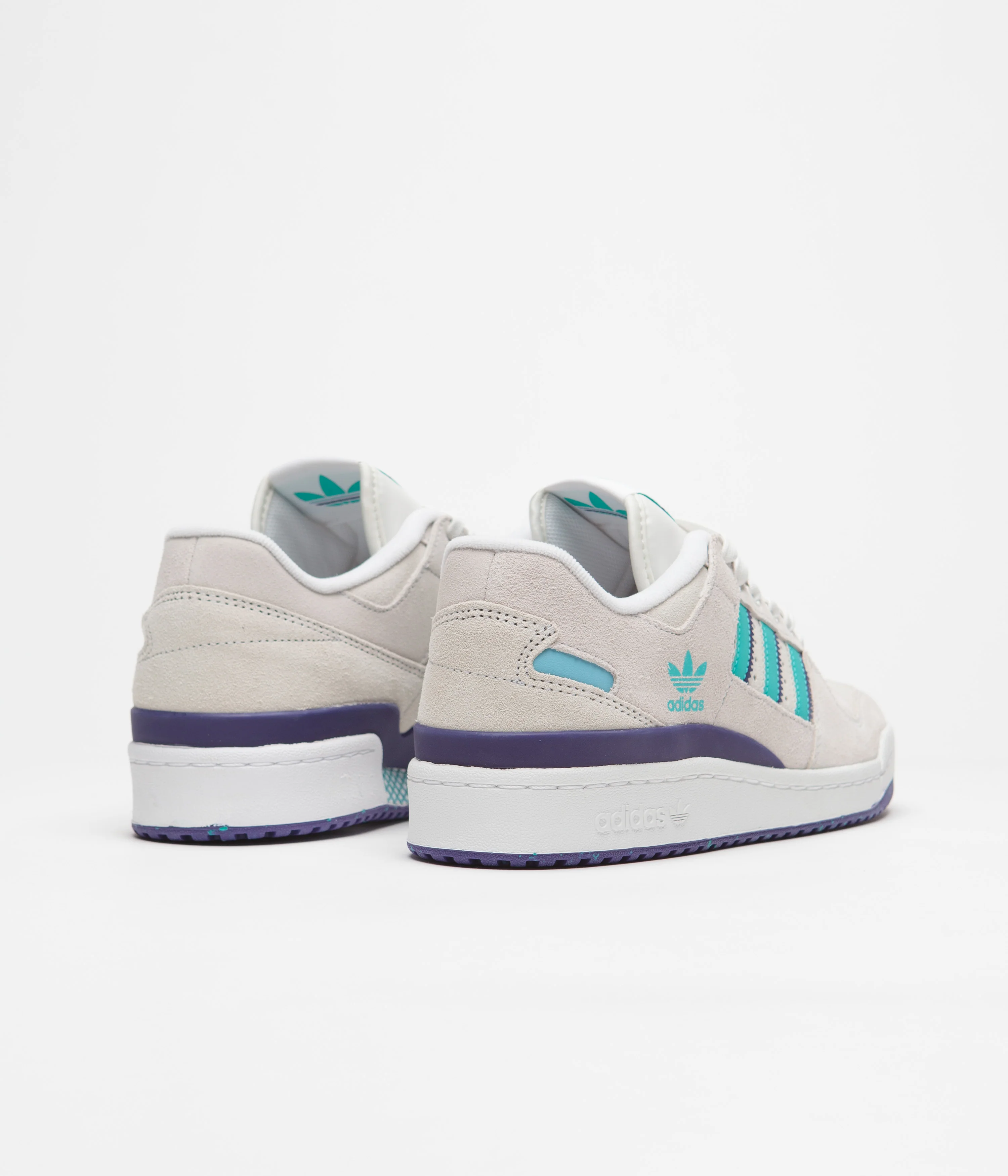 Adidas Forum 84 Low ADV Shoes - Crystal White / Preloved Blue / FTWR White - Image 4