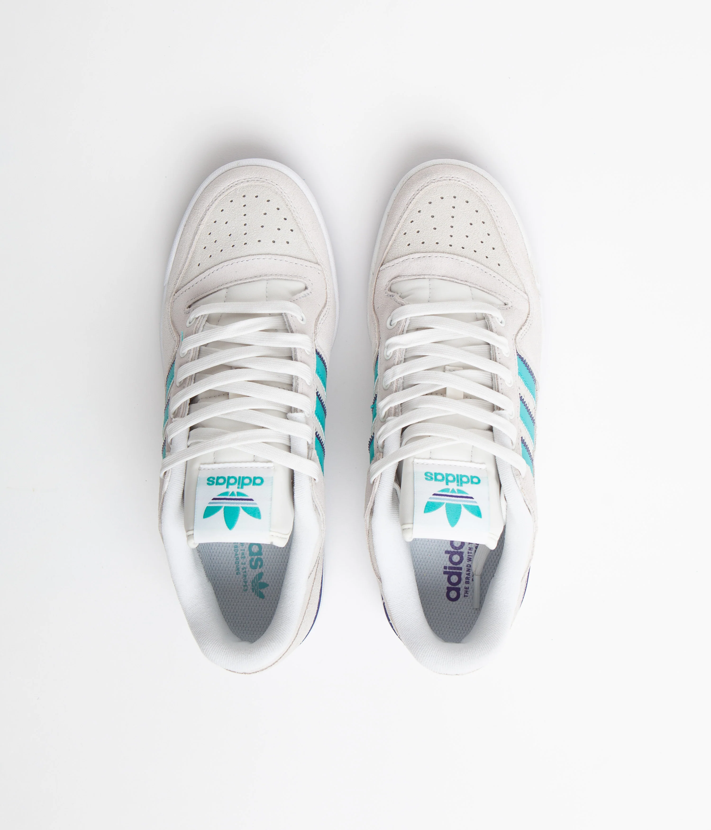 Adidas Forum 84 Low ADV Shoes - Crystal White / Preloved Blue / FTWR White - Image 7