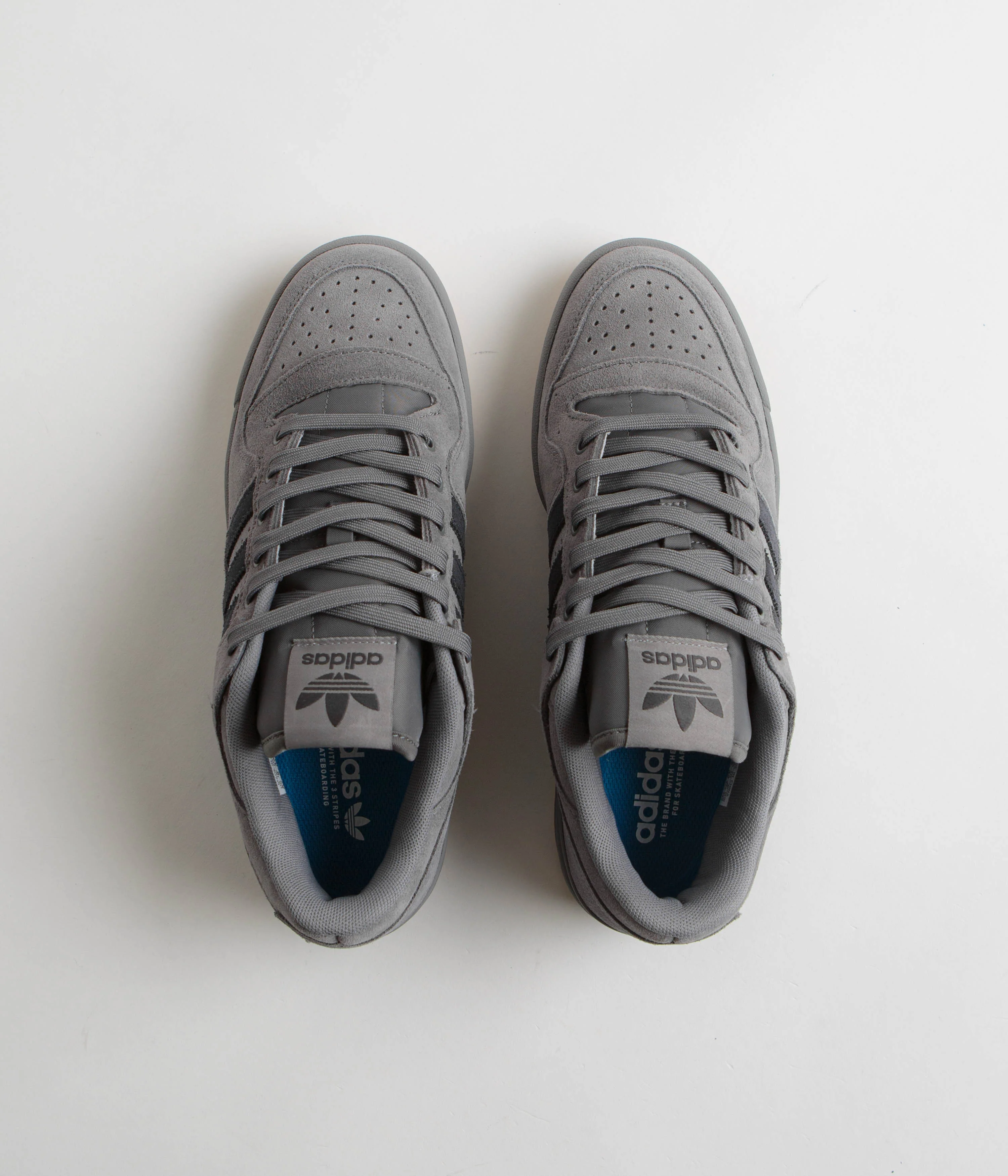 Adidas Forum 84 Low ADV Shoes - Grey Four / Carbon / Grey Three - Image 7