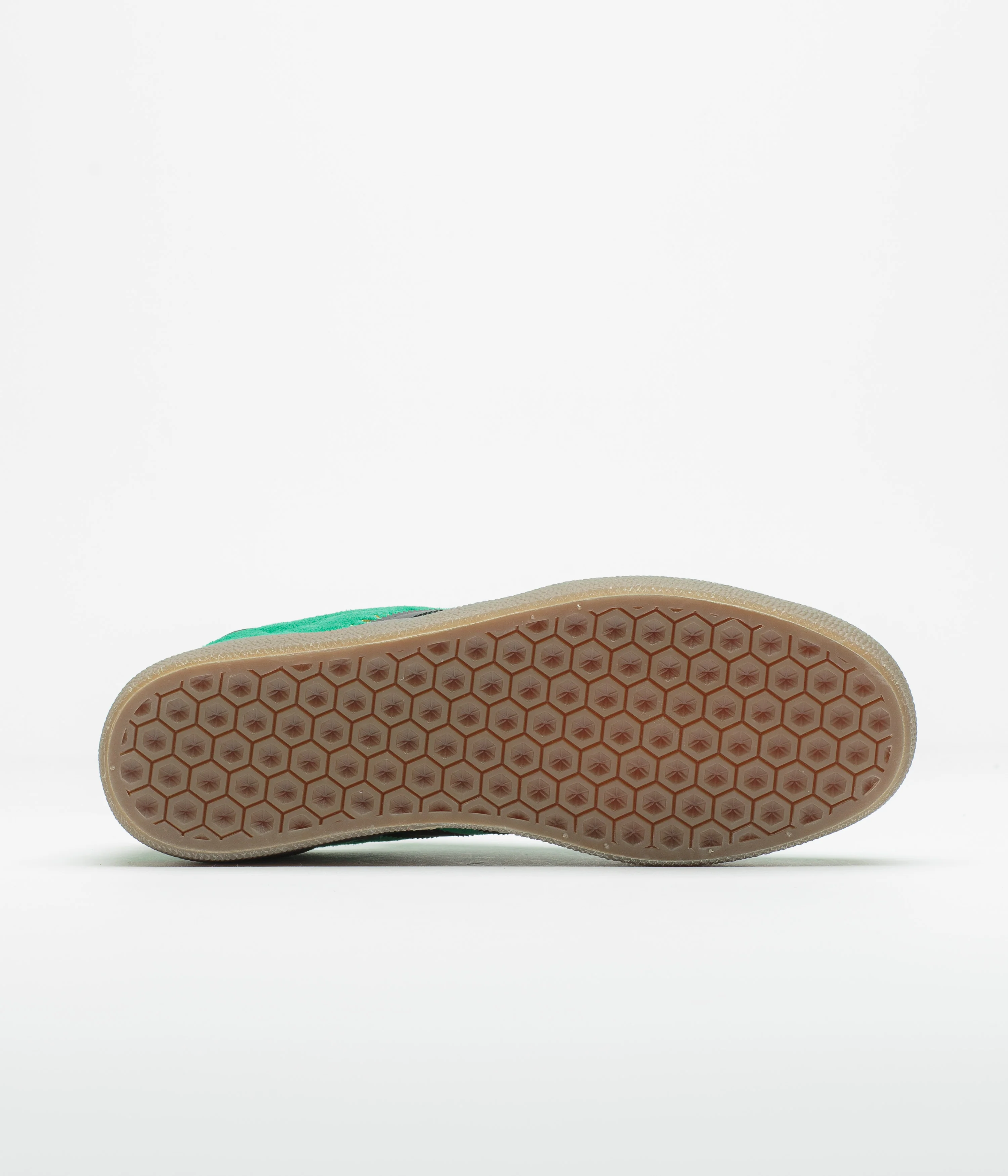 Adidas Gazelle ADV Shoes - Court Green / Core Black / Gum5 - Image 6