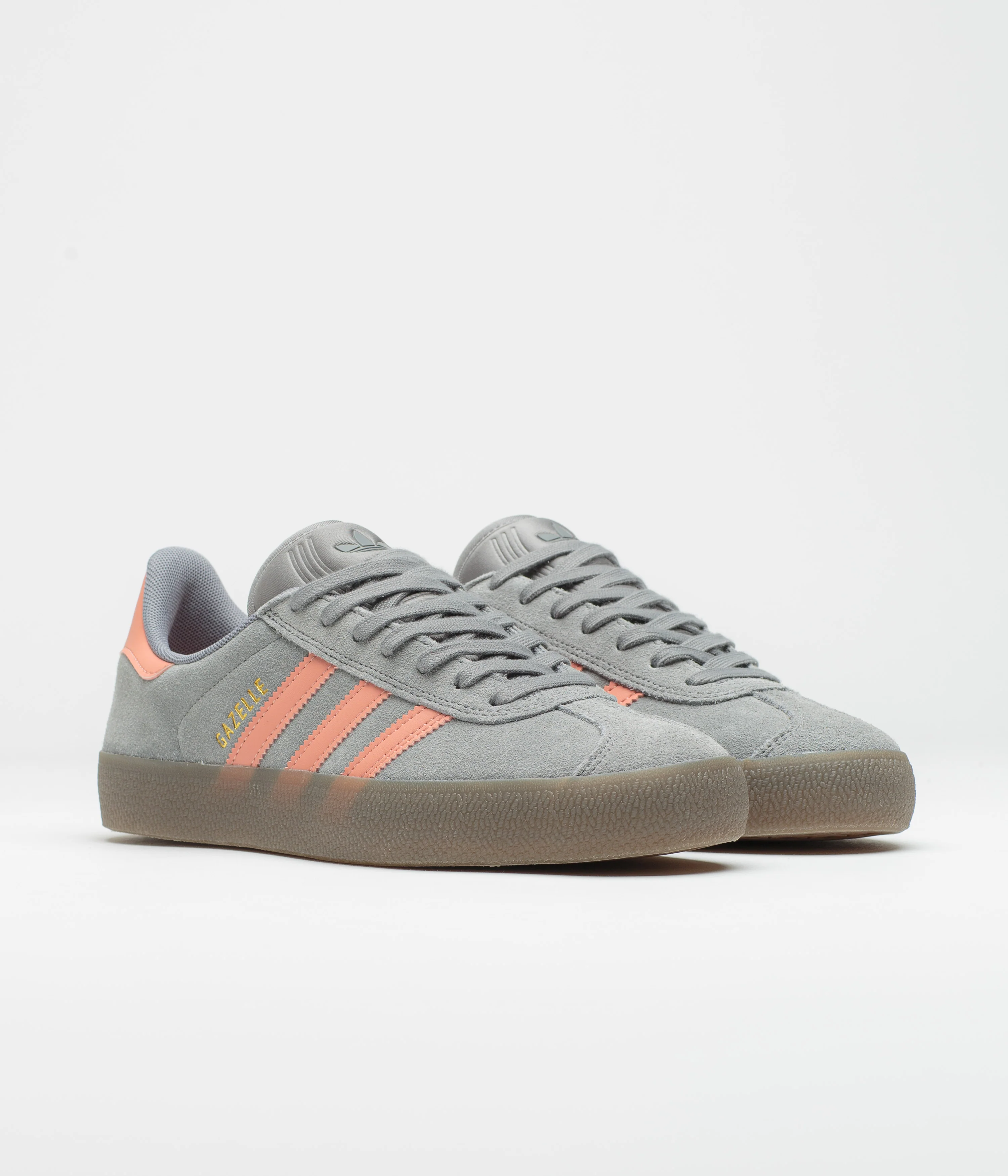 Adidas Gazelle ADV Shoes - Grey Three / Wonder Clay / Gum5 - Image 2