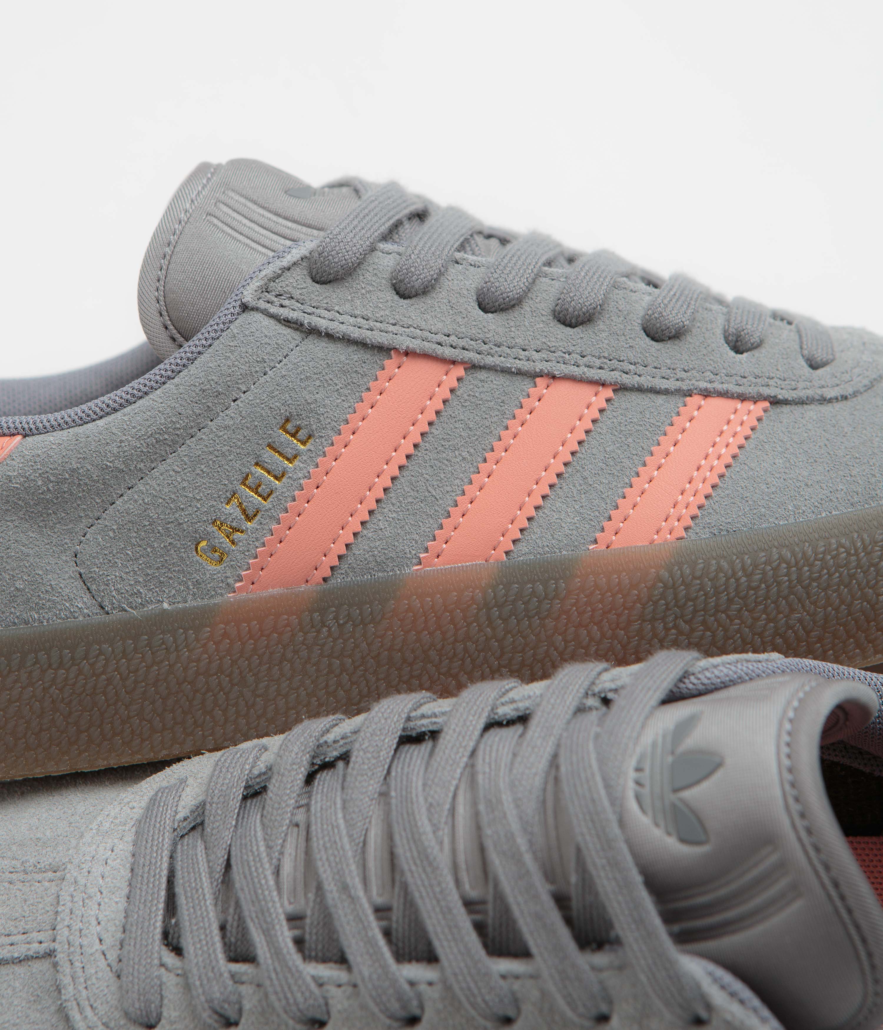 Adidas Gazelle ADV Shoes - Grey Three / Wonder Clay / Gum5 - Image 3