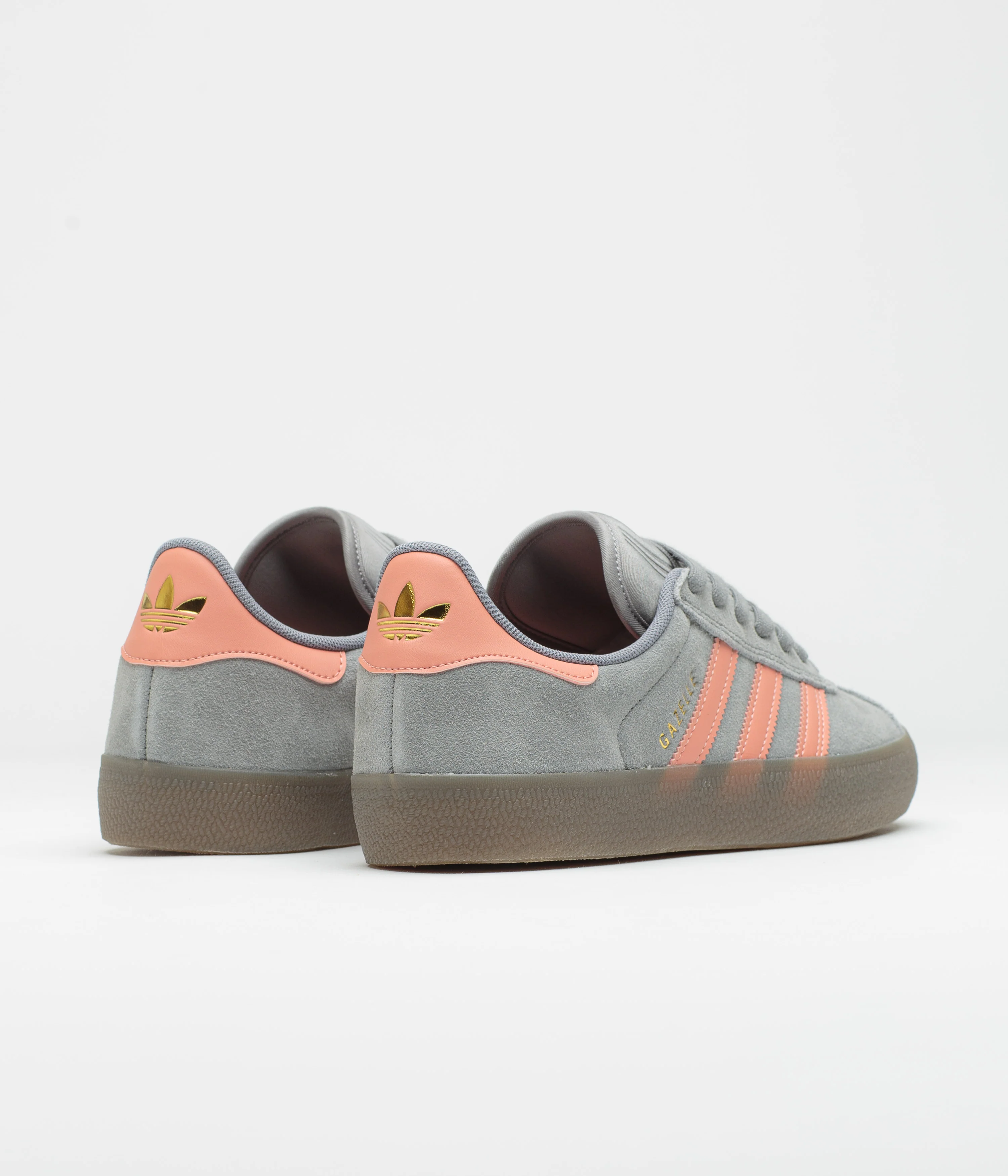 Adidas Gazelle ADV Shoes - Grey Three / Wonder Clay / Gum5 - Image 4