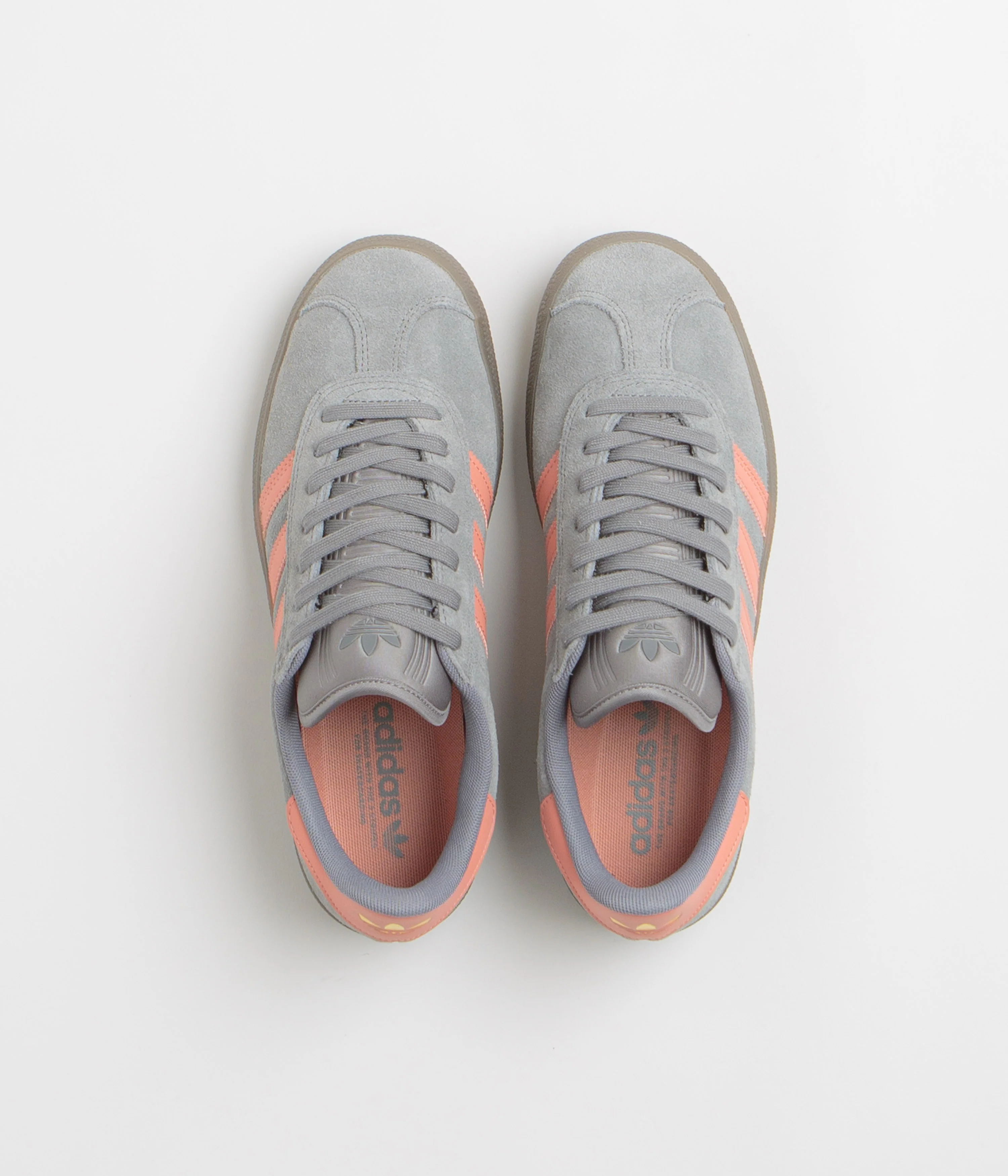 Adidas Gazelle ADV Shoes - Grey Three / Wonder Clay / Gum5 - Image 7