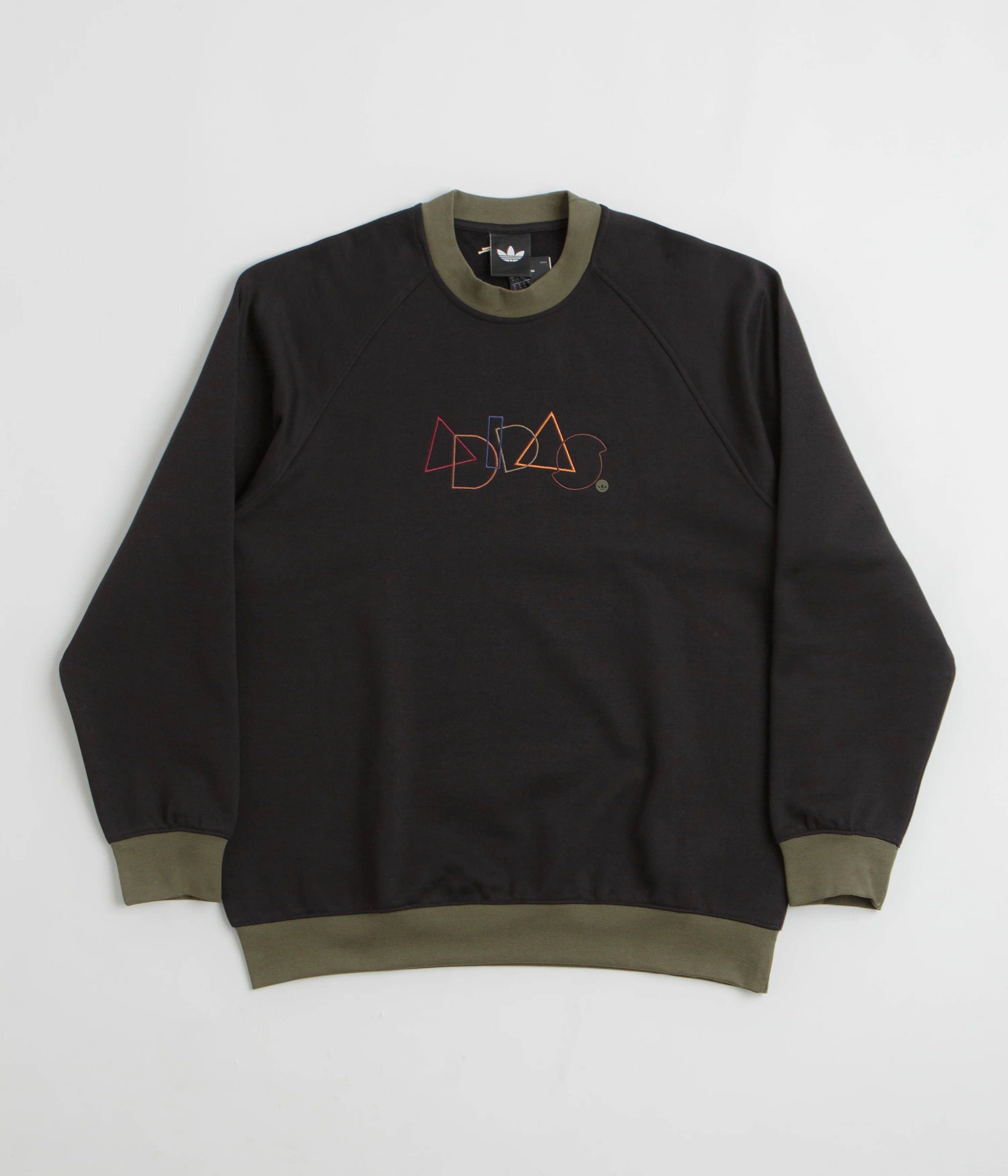 Adidas Geo Crewneck Sweatshirt - Black