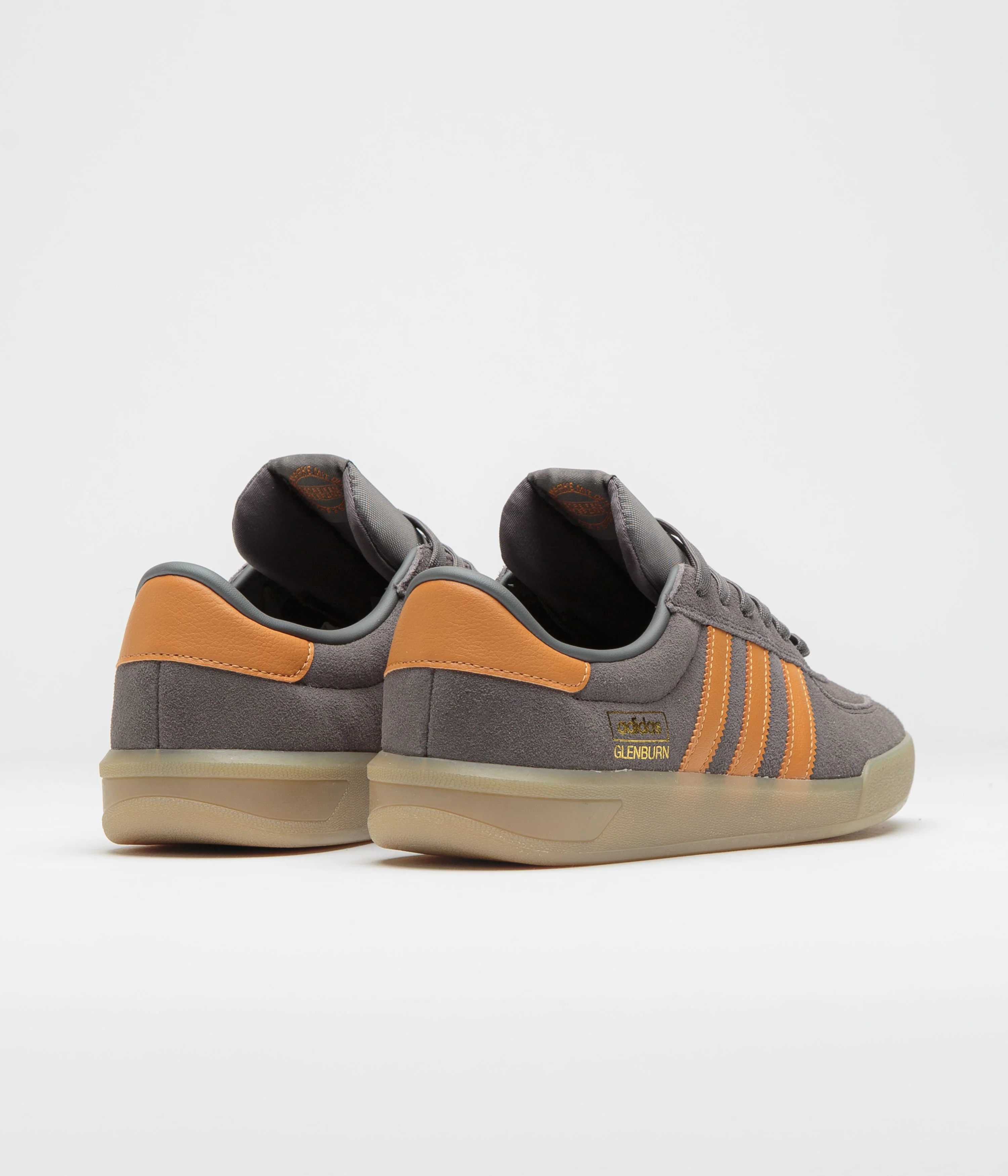 Adidas Glenburn Shoes - Charcoal / Rustic Orange / Gum4 - Image 4