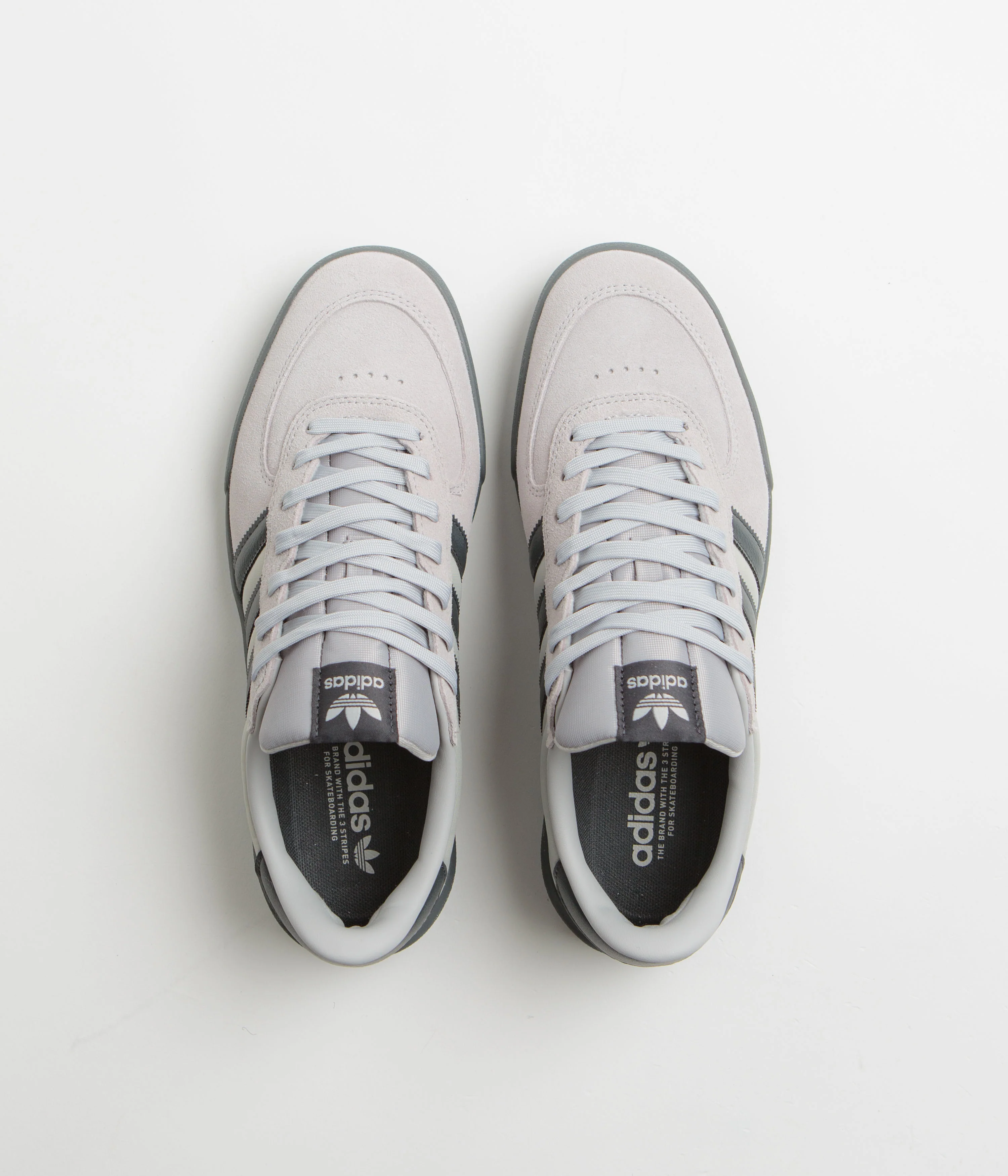Adidas Glenburn Shoes - Grey Two / Carbon / Bluebird - Image 7