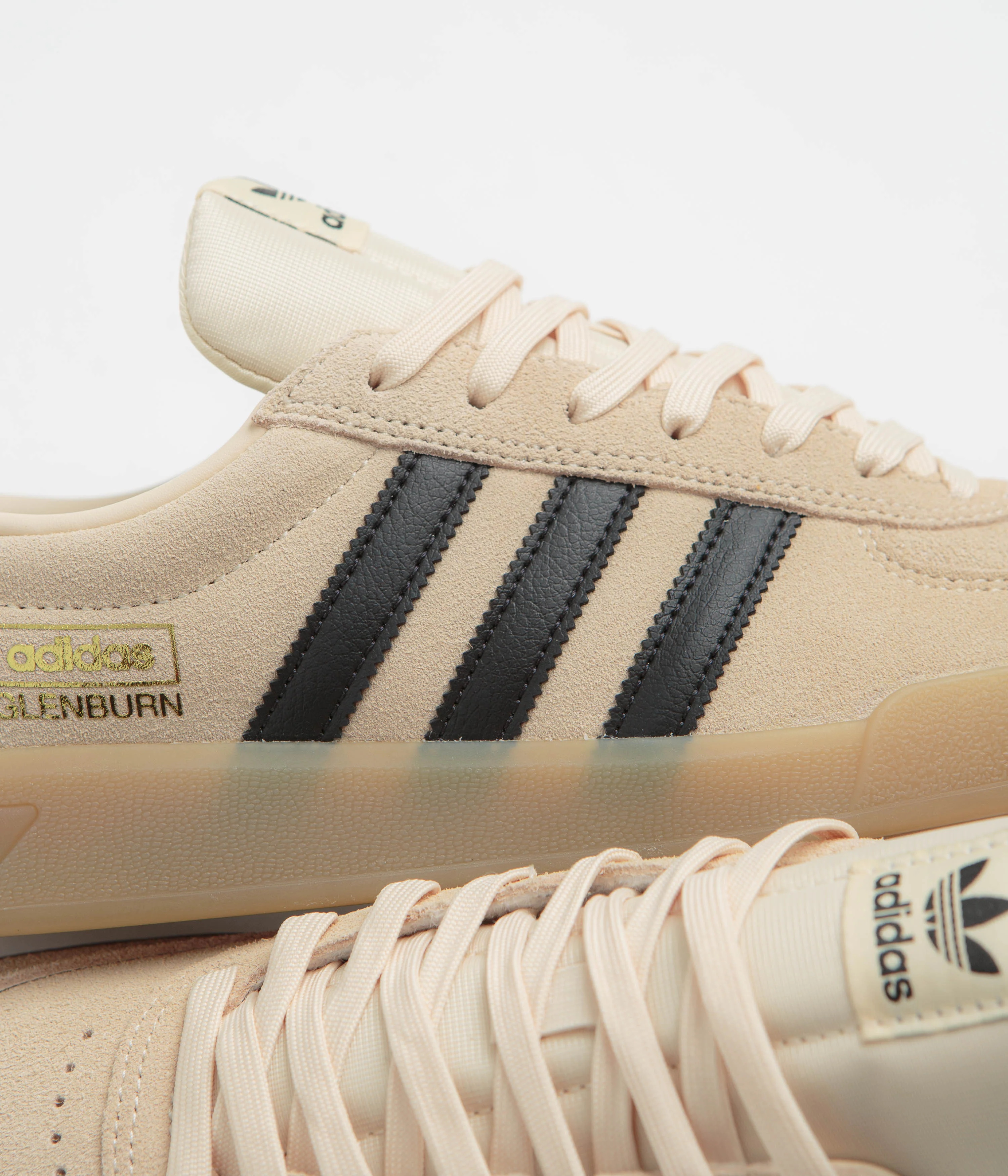Adidas Glenburn Shoes - Sand Strata / Core Black / Gum4 - Image 3