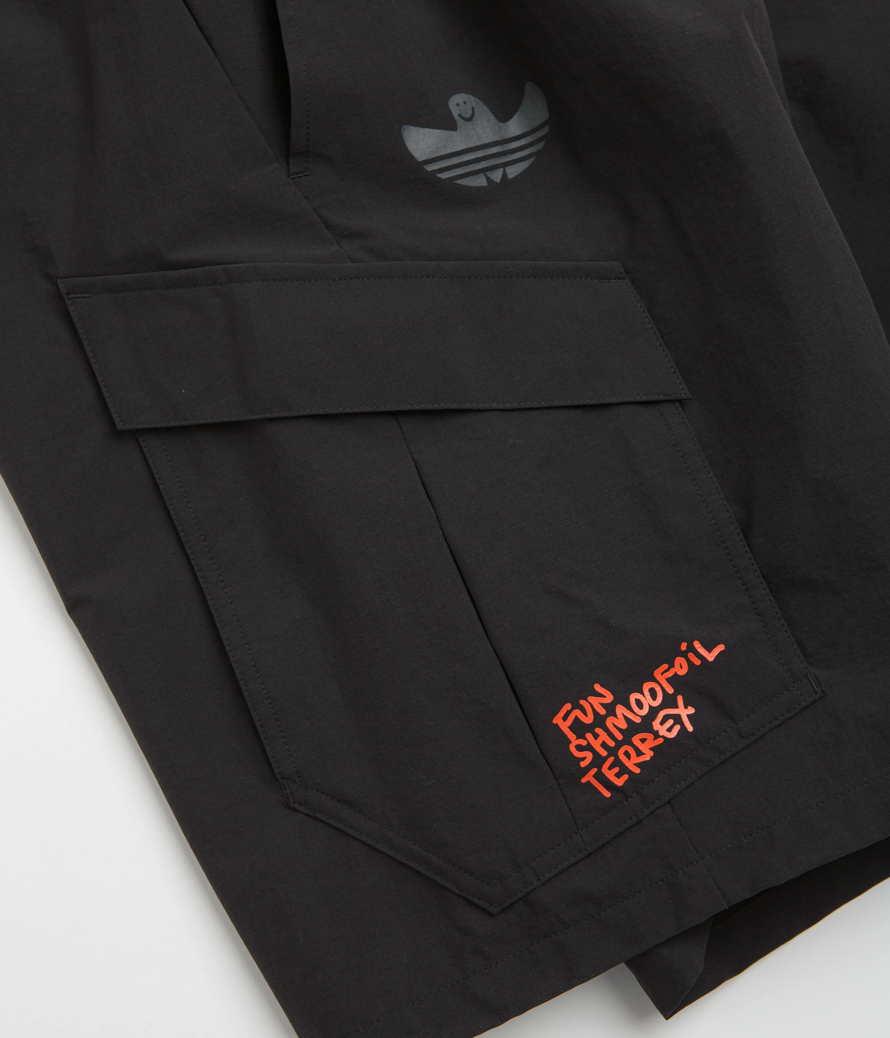 Adidas Gonz x Terrex Shmoofoil Cargo Shorts - Black - Image 6