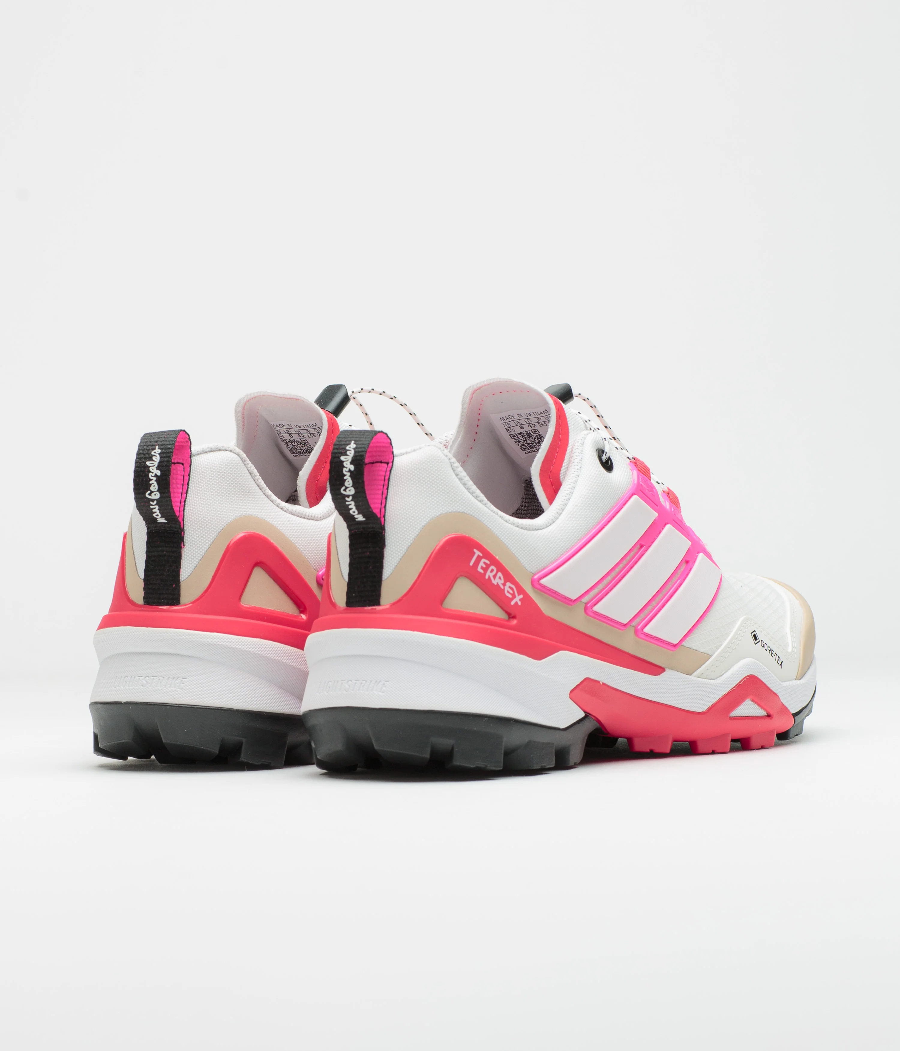 Adidas Gonz x Terrex Skychaser Shmoofoil Gore-Tex Shoes - Bliss Pink / FTWR White / Lucid Pink - Image 4