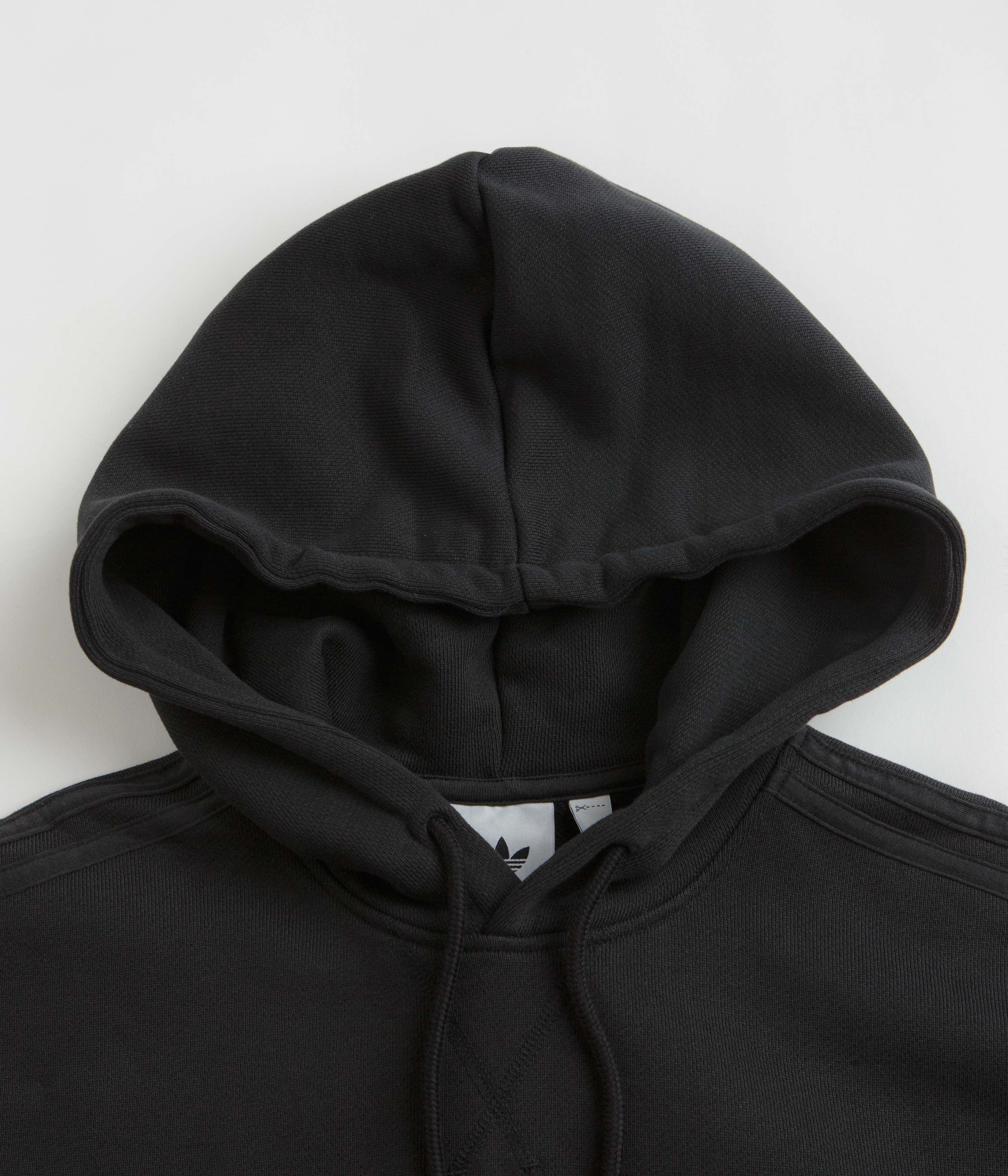 Adidas Heavyweight Shmoofoil Hoodie - Black / Cream White - Image 2