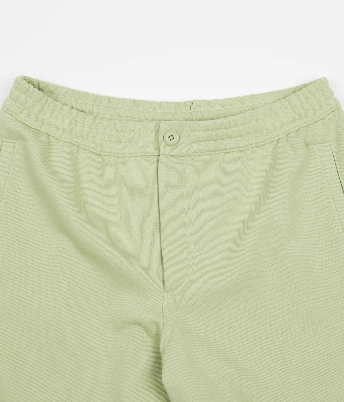 Adidas Heavyweight Shmoofoil Shorts - Magic Lime / Shadow Navy - Image 4
