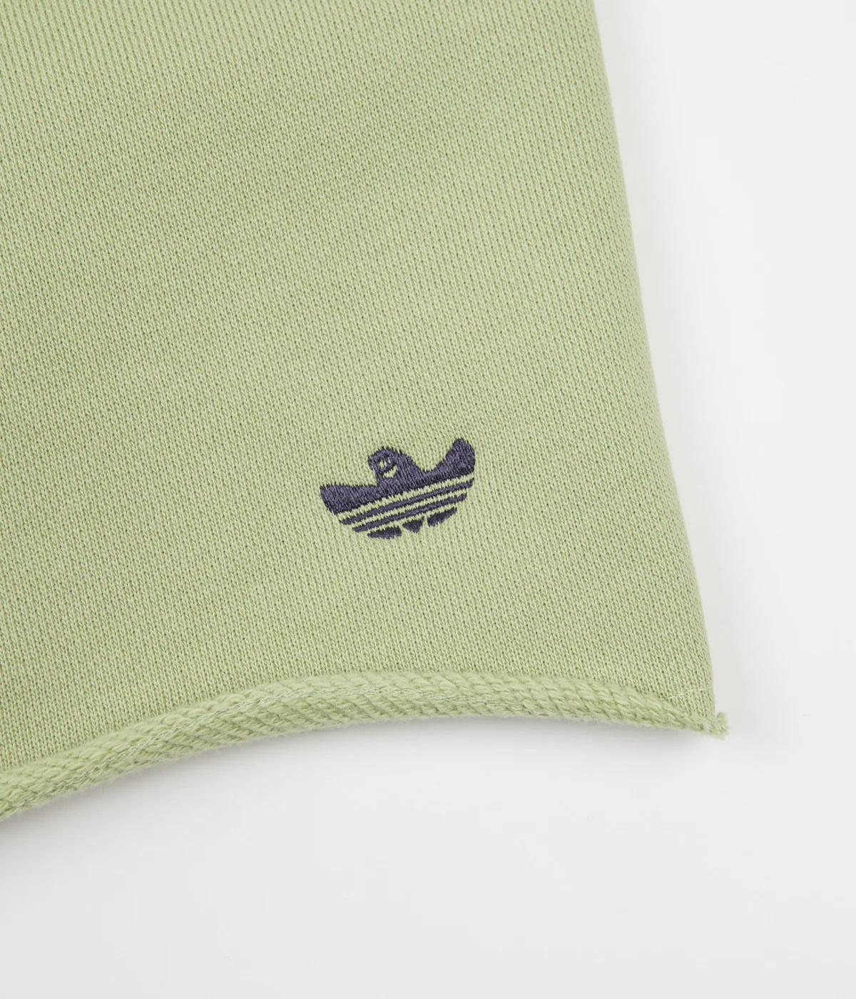 Adidas Heavyweight Shmoofoil Shorts - Magic Lime / Shadow Navy - Image 7