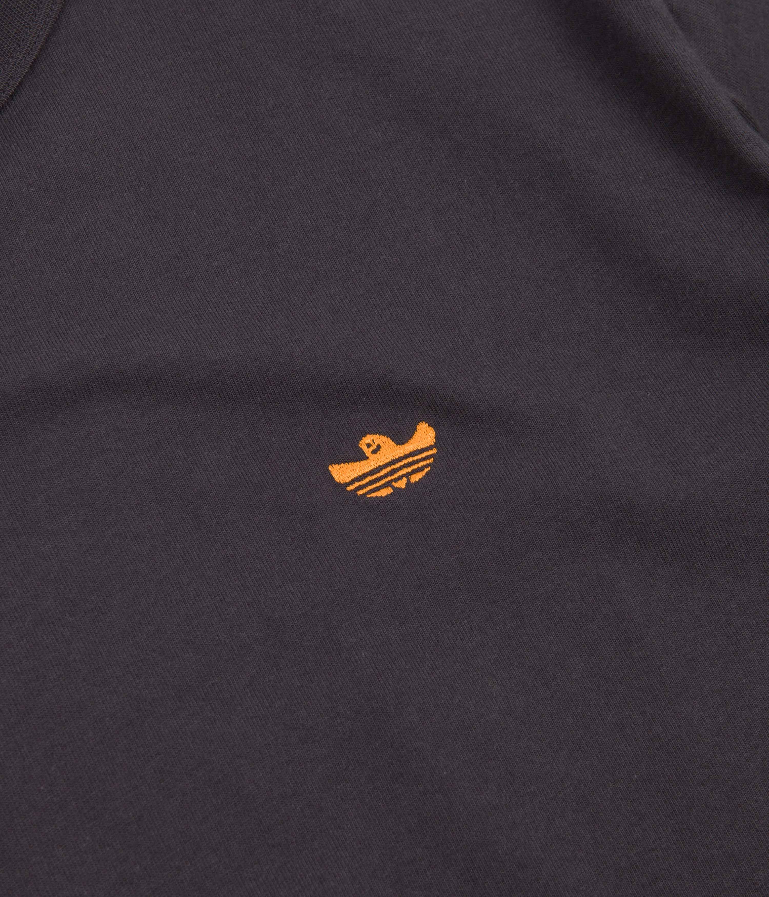 Adidas Heavyweight Shmoofoil T-Shirt - Carbon / Focus Orange - Image 2