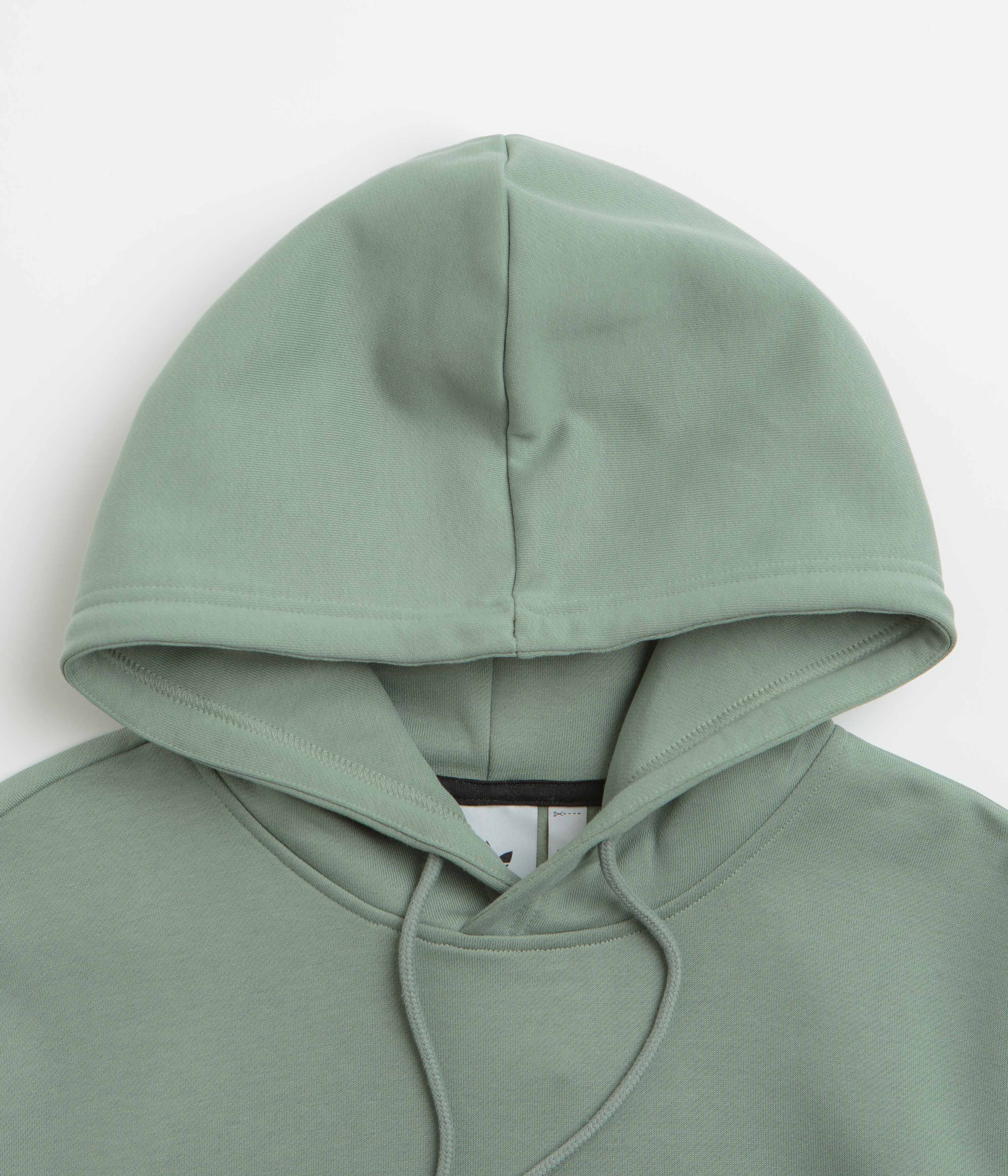 Adidas Henry Jones Deckfoil Hoodie - Silver Green - Image 2
