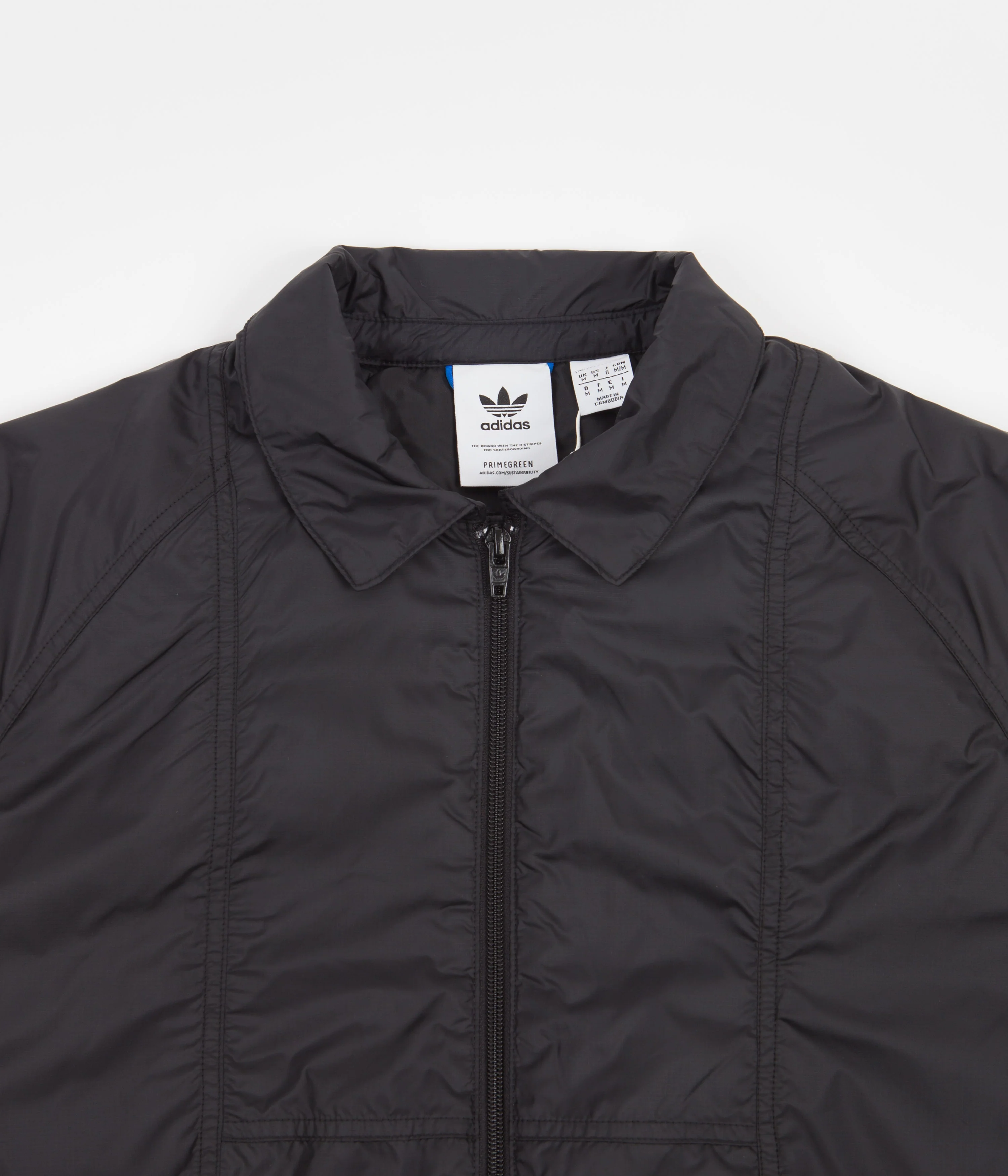Adidas Insulated Coach Jacket - Black - Image 4