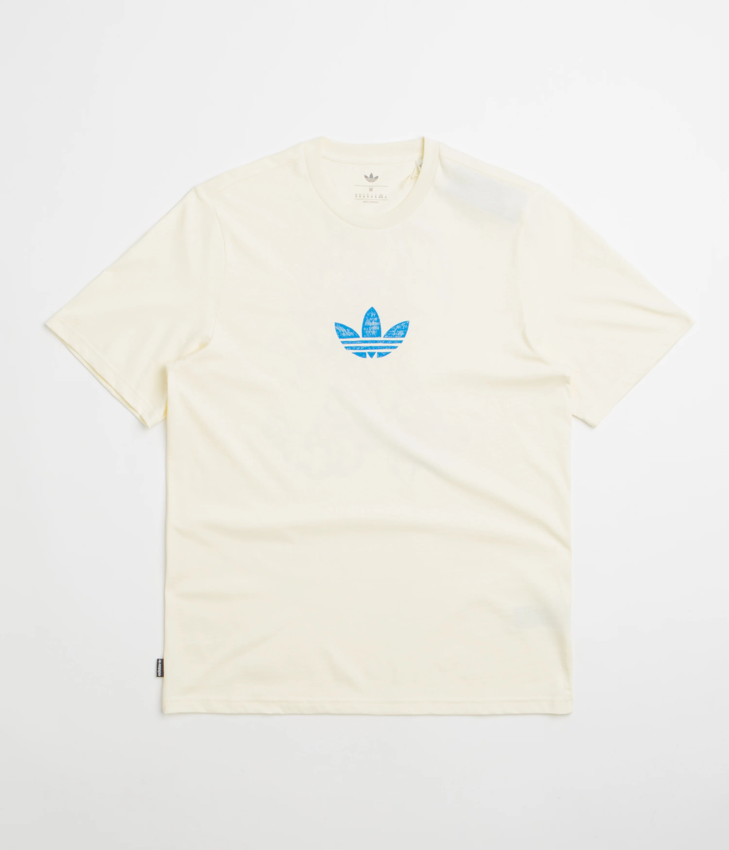 Adidas Kogan Dragon T-Shirt - Cream White / Lucid Ray Blue - Image 2