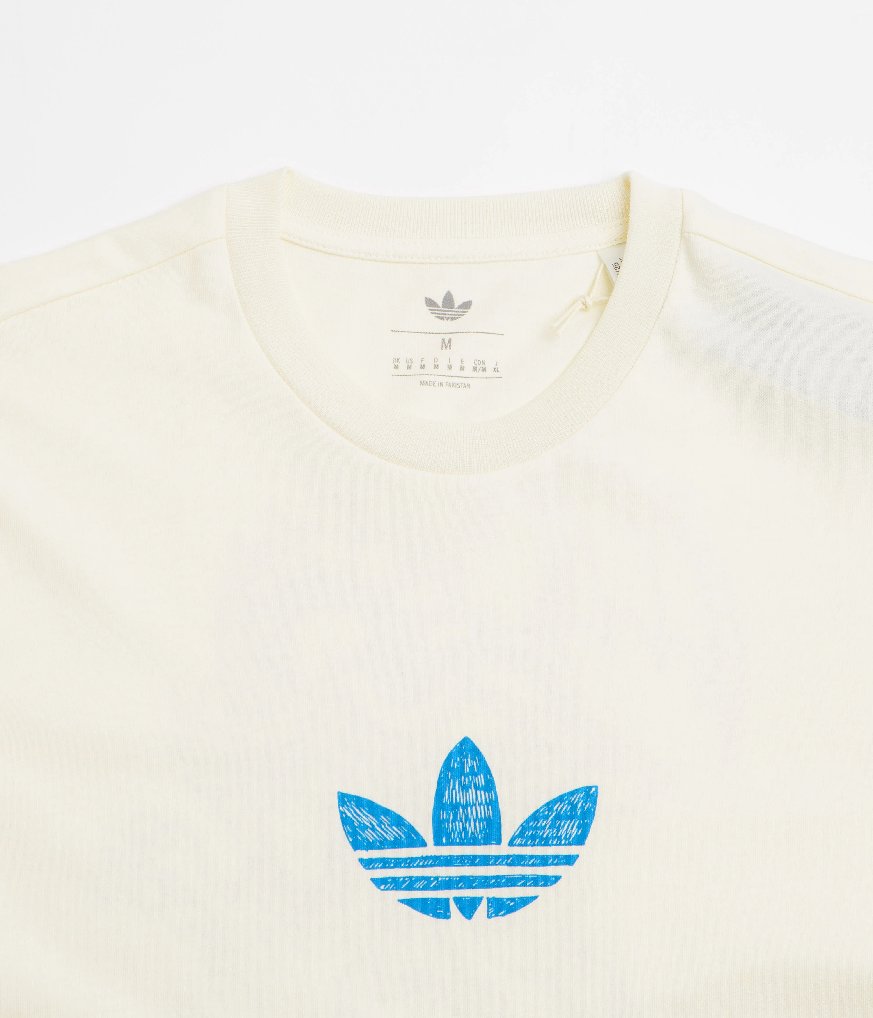 Adidas Kogan Dragon T-Shirt - Cream White / Lucid Ray Blue - Image 3