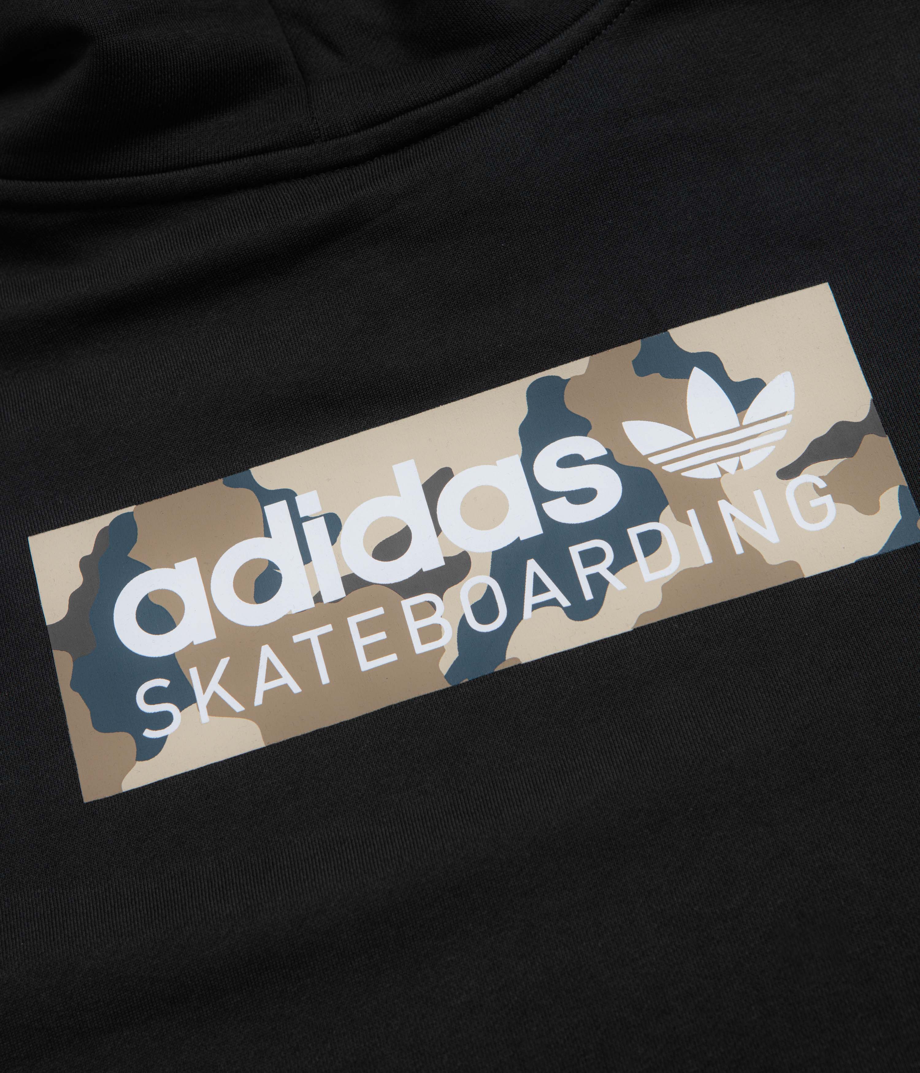 Adidas Logo Hoodie - Black - Image 5