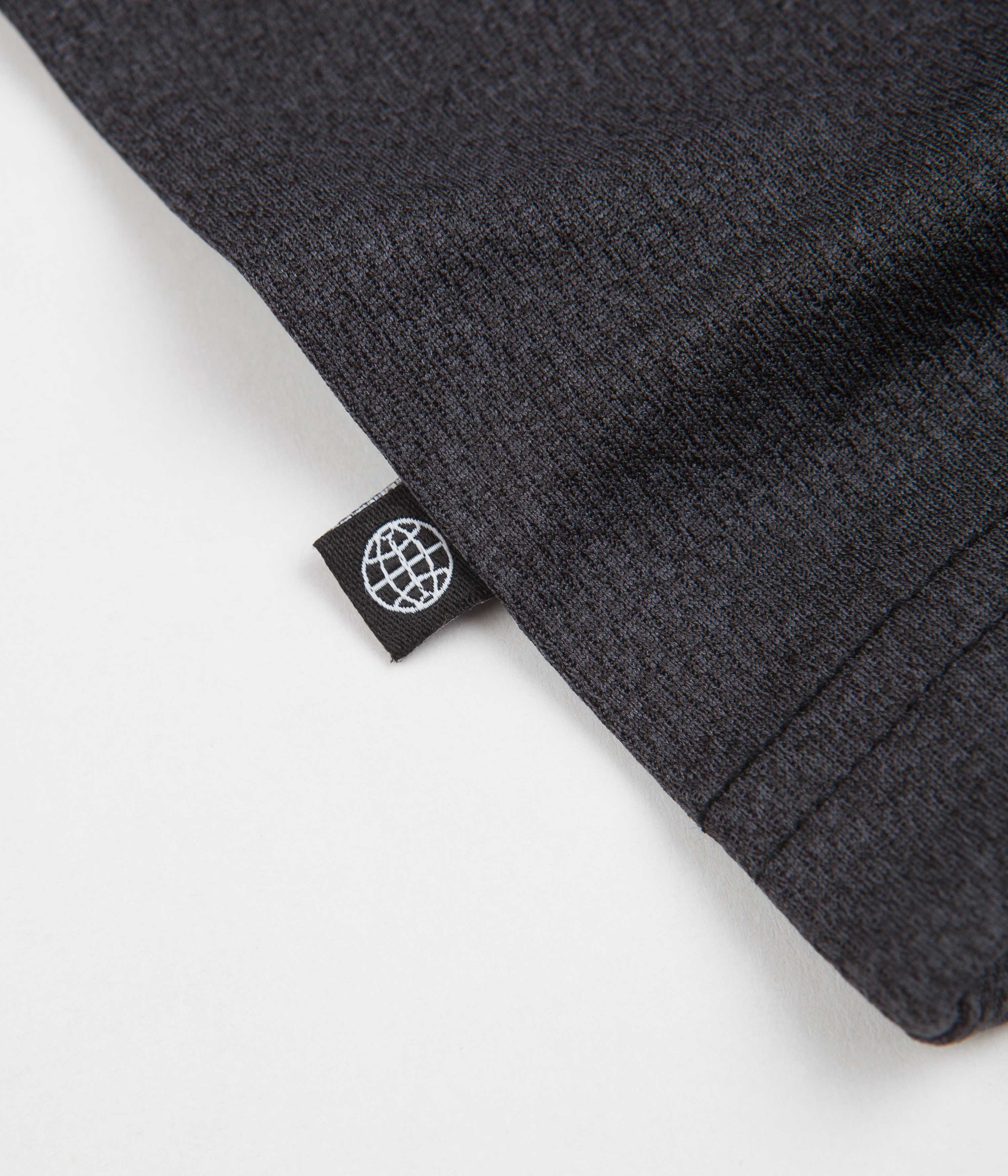 Adidas Long Sleeve Football Jersey - Black / Grey Five / White - Image 3