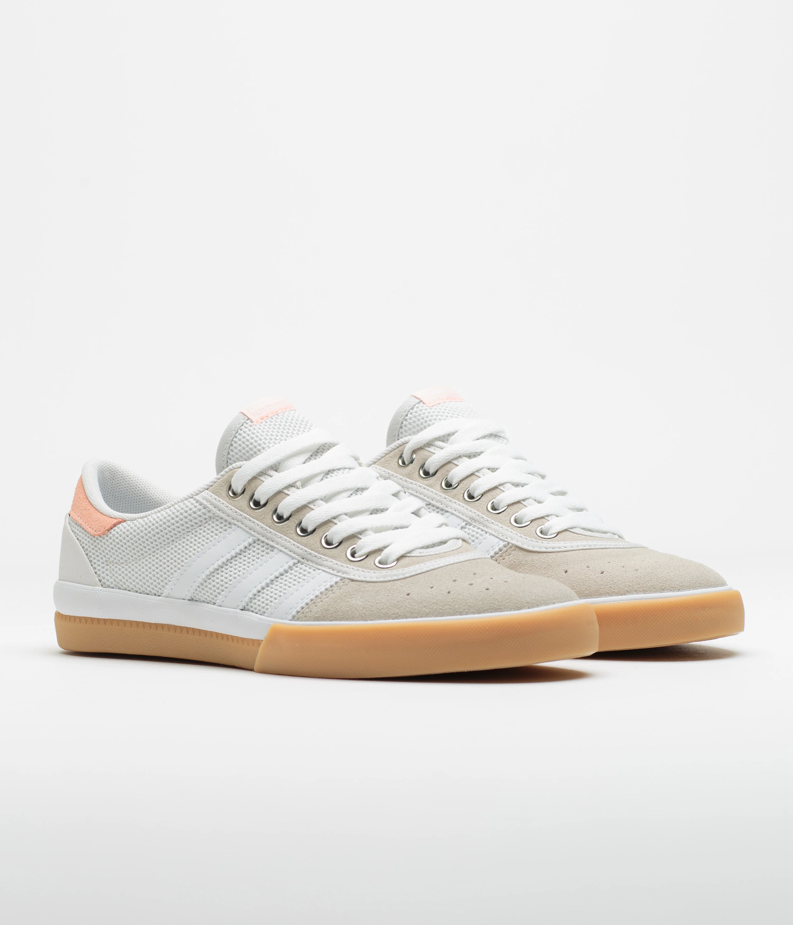 Adidas Lucas Premiere Shoes - FTWR White / Crystal White / Haze Coral - Image 2