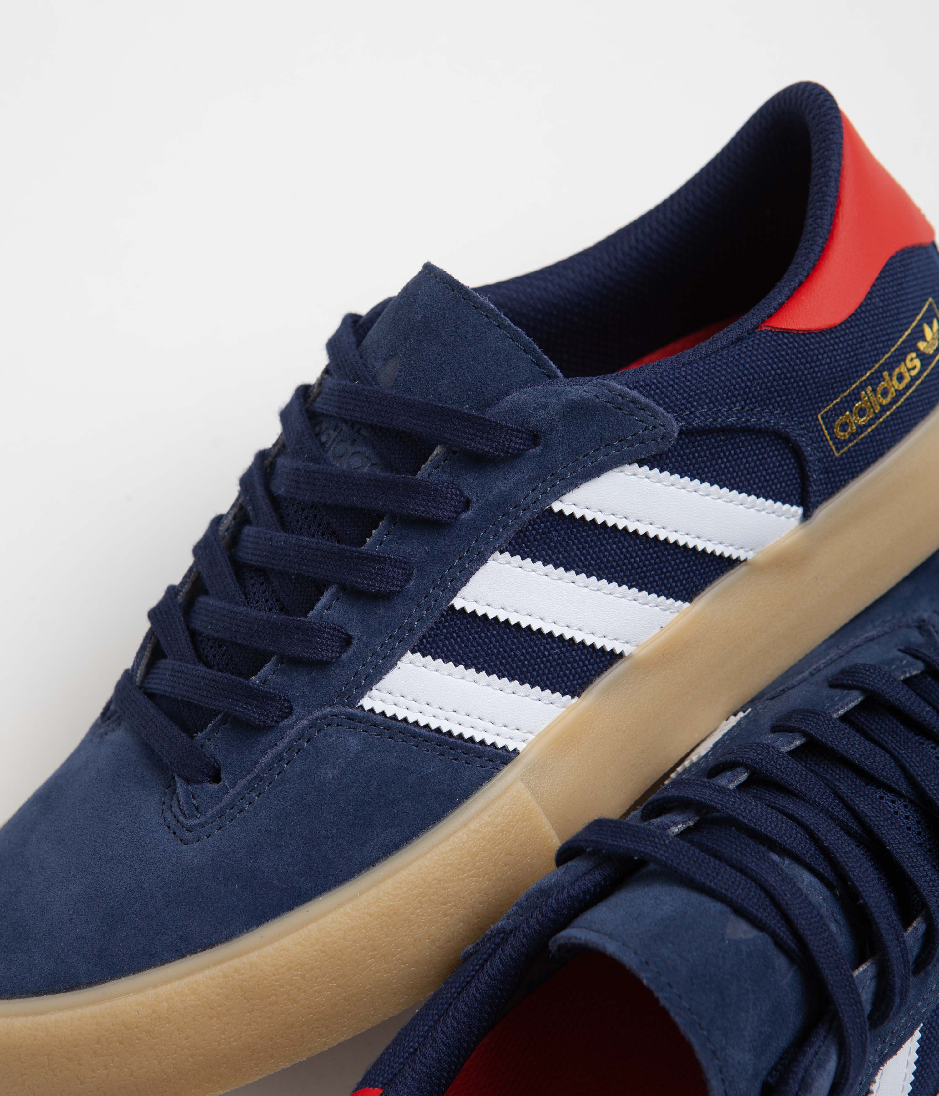 Adidas Matchbreak Super Shoes - Collegiate Navy / FTWR White / Better Scarlet - Image 3