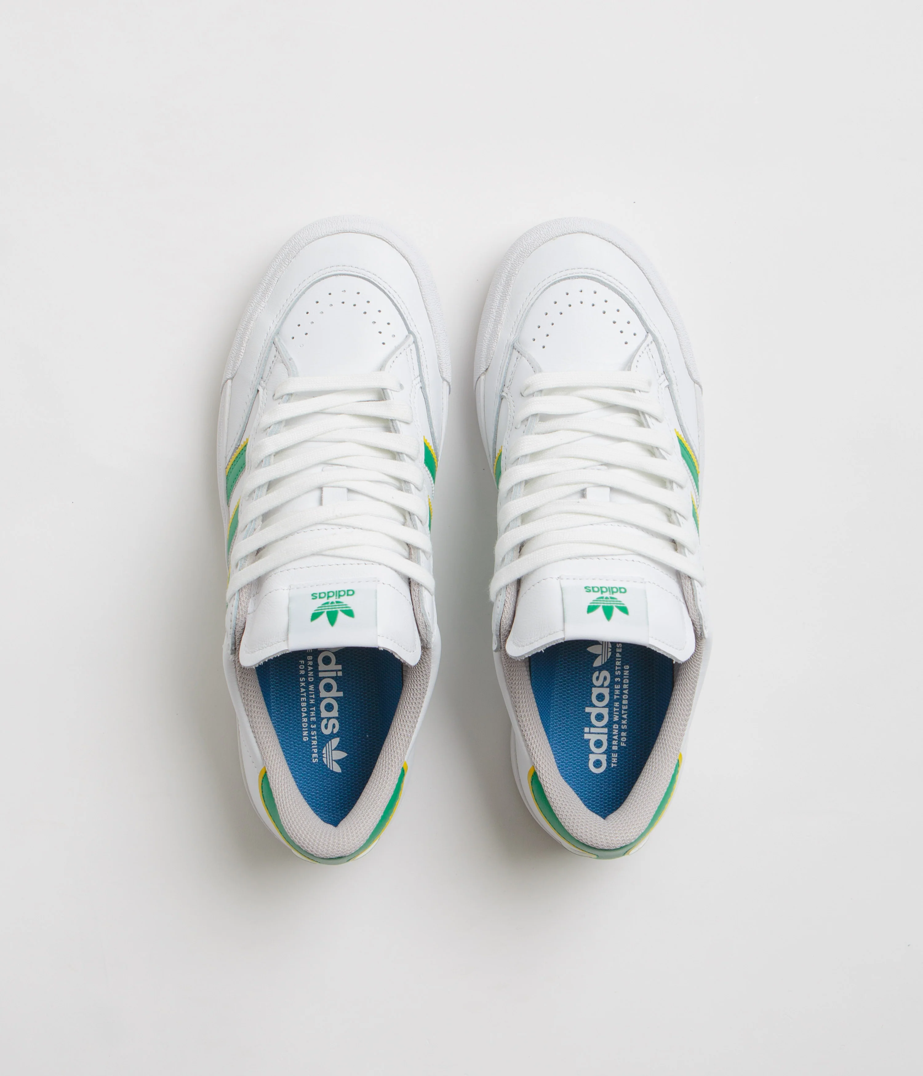 Adidas Nora Shoes - Cloud White / Court Green / Yellow - Image 7