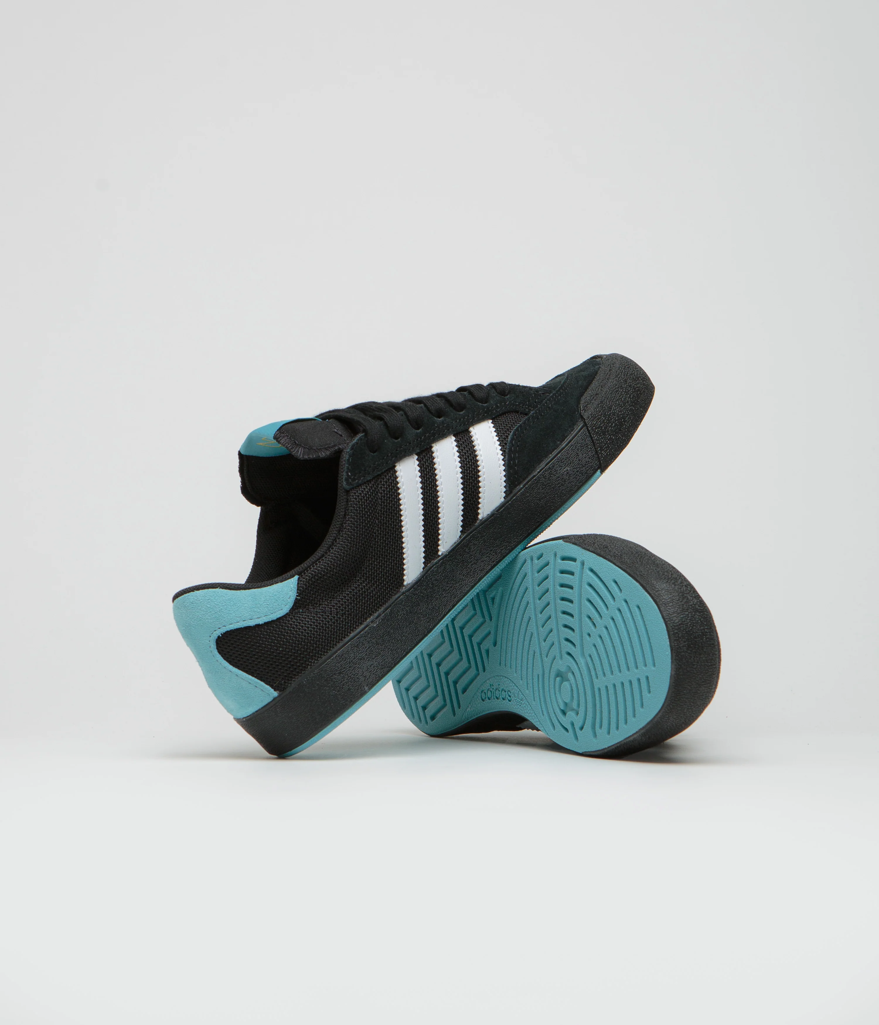 Adidas Nora Shoes - Core Black / FTWR White / Gold Metallic / Blue - Image 5