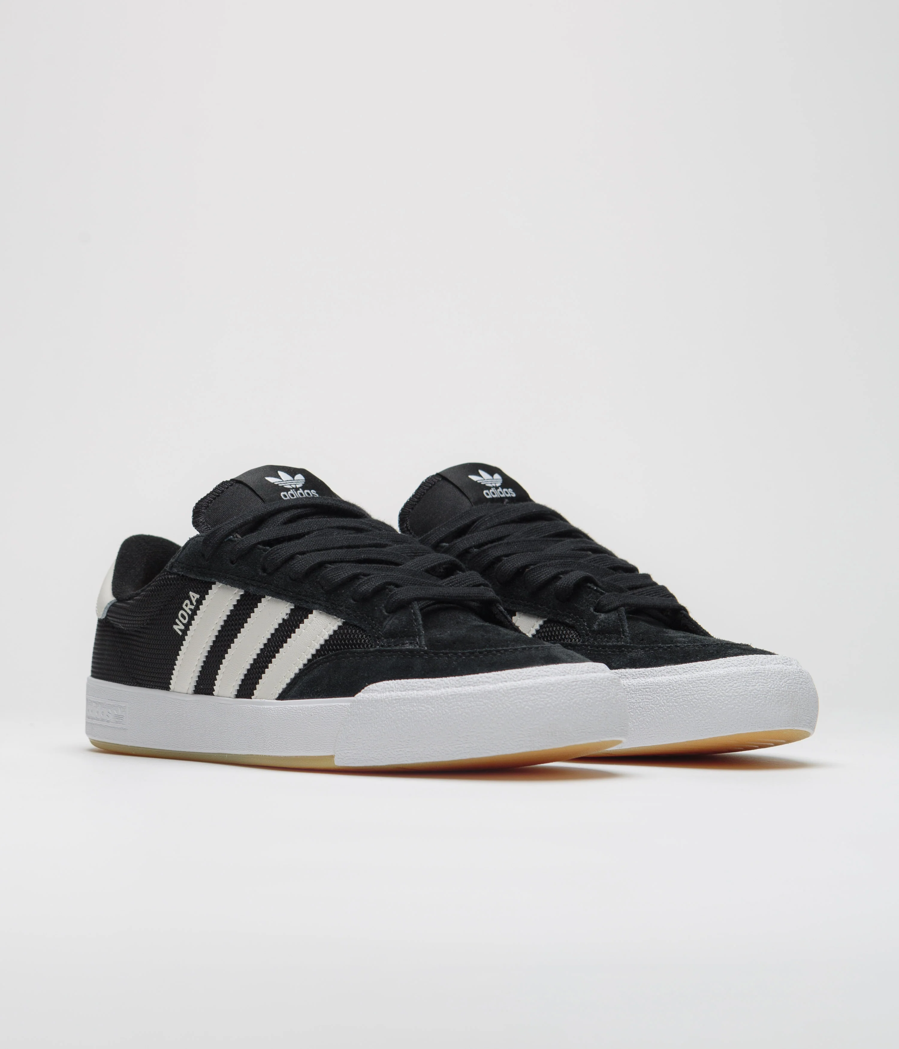 Adidas Nora Shoes - Core Black / Zero Metallic / Spark - Image 2
