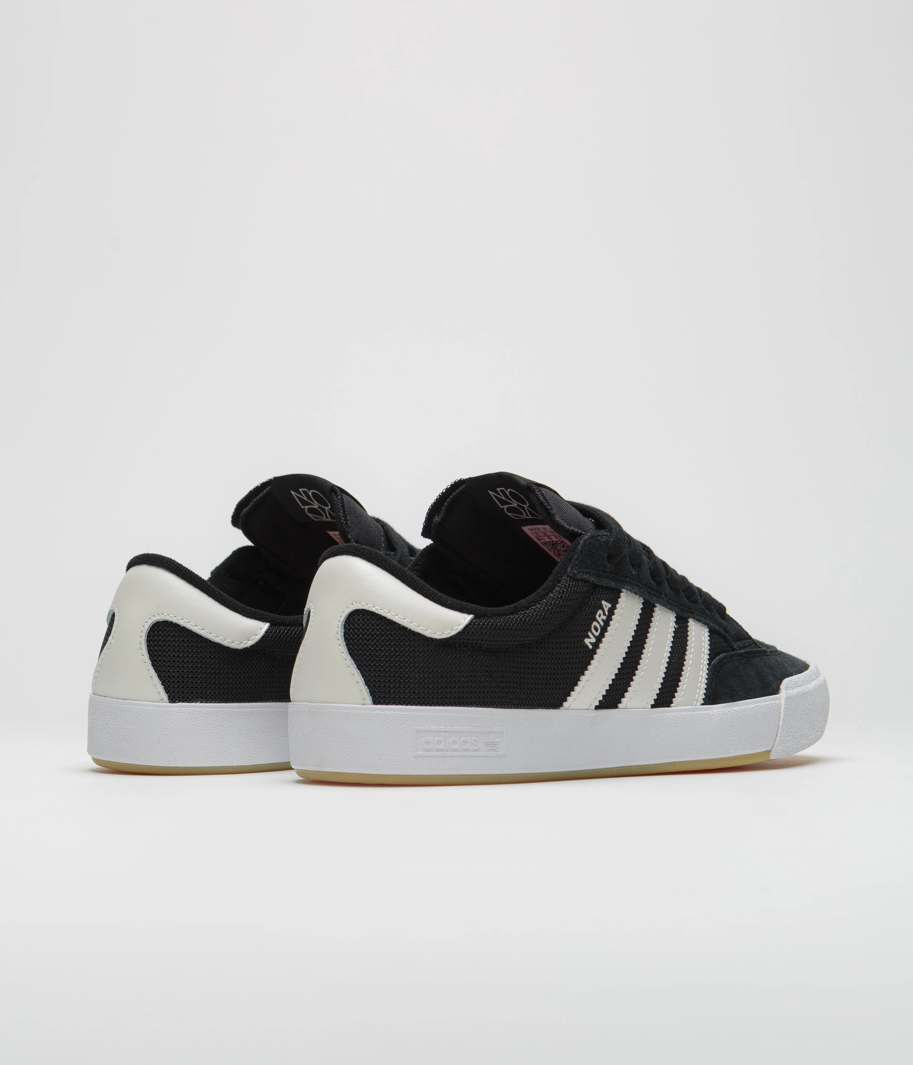 Adidas Nora Shoes - Core Black / Zero Metallic / Spark - Image 4