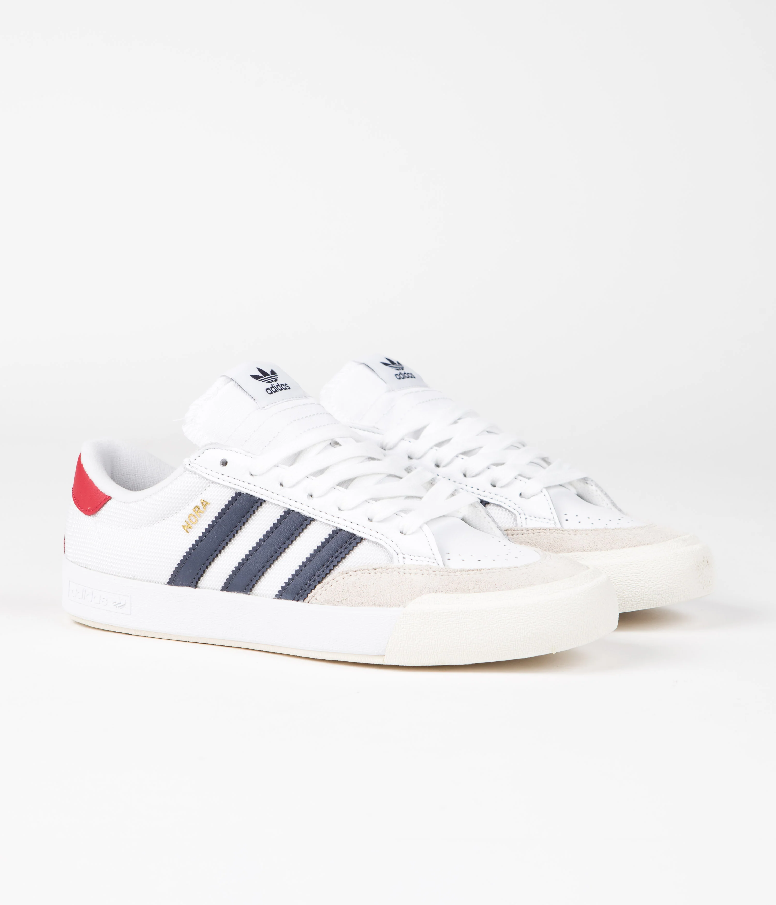 Adidas Nora Shoes - FTWR White / Shadow Navy / Scarlet - Image 2