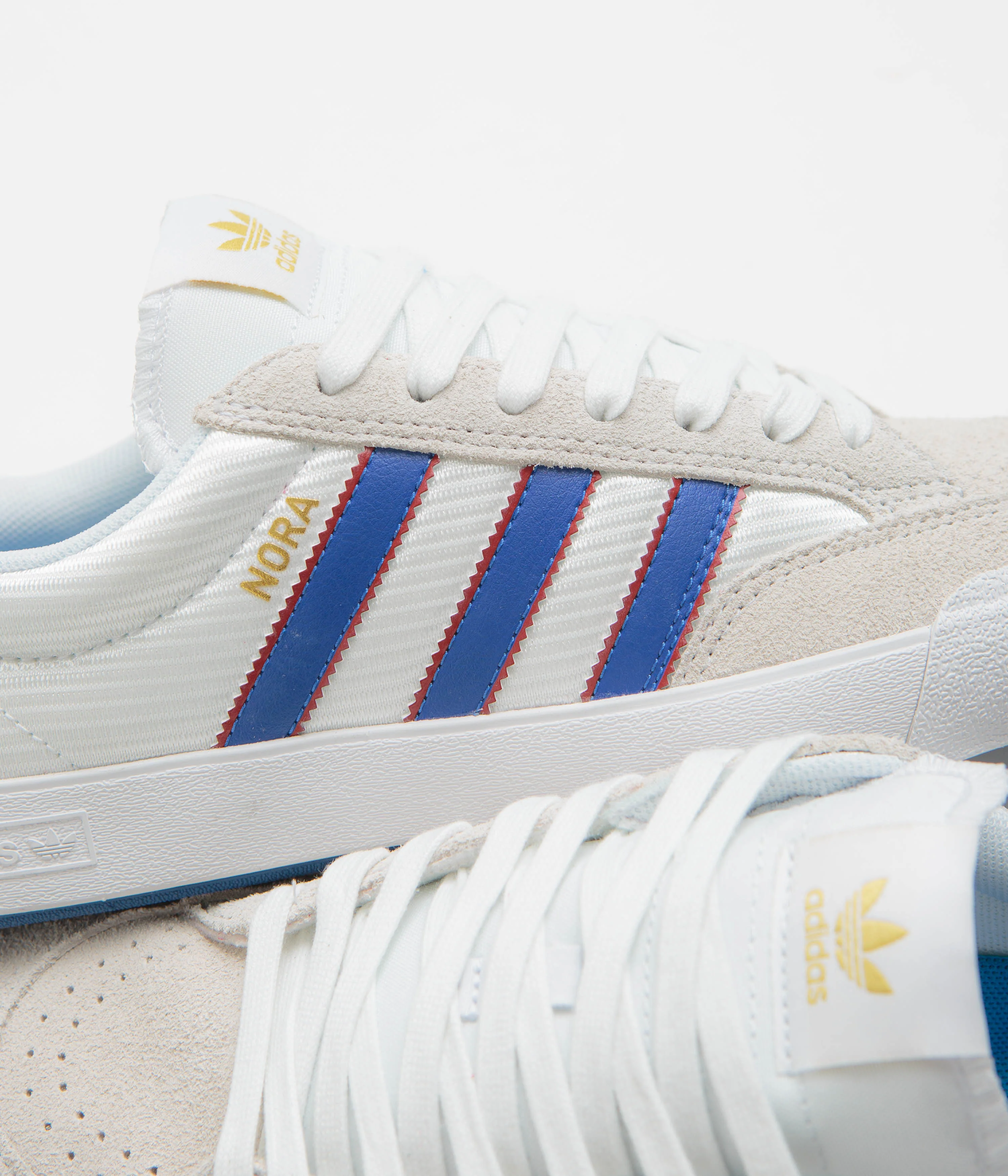 Adidas Nora Shoes - FTWR White / Team Royal Blue / Better Scarlet - Image 3