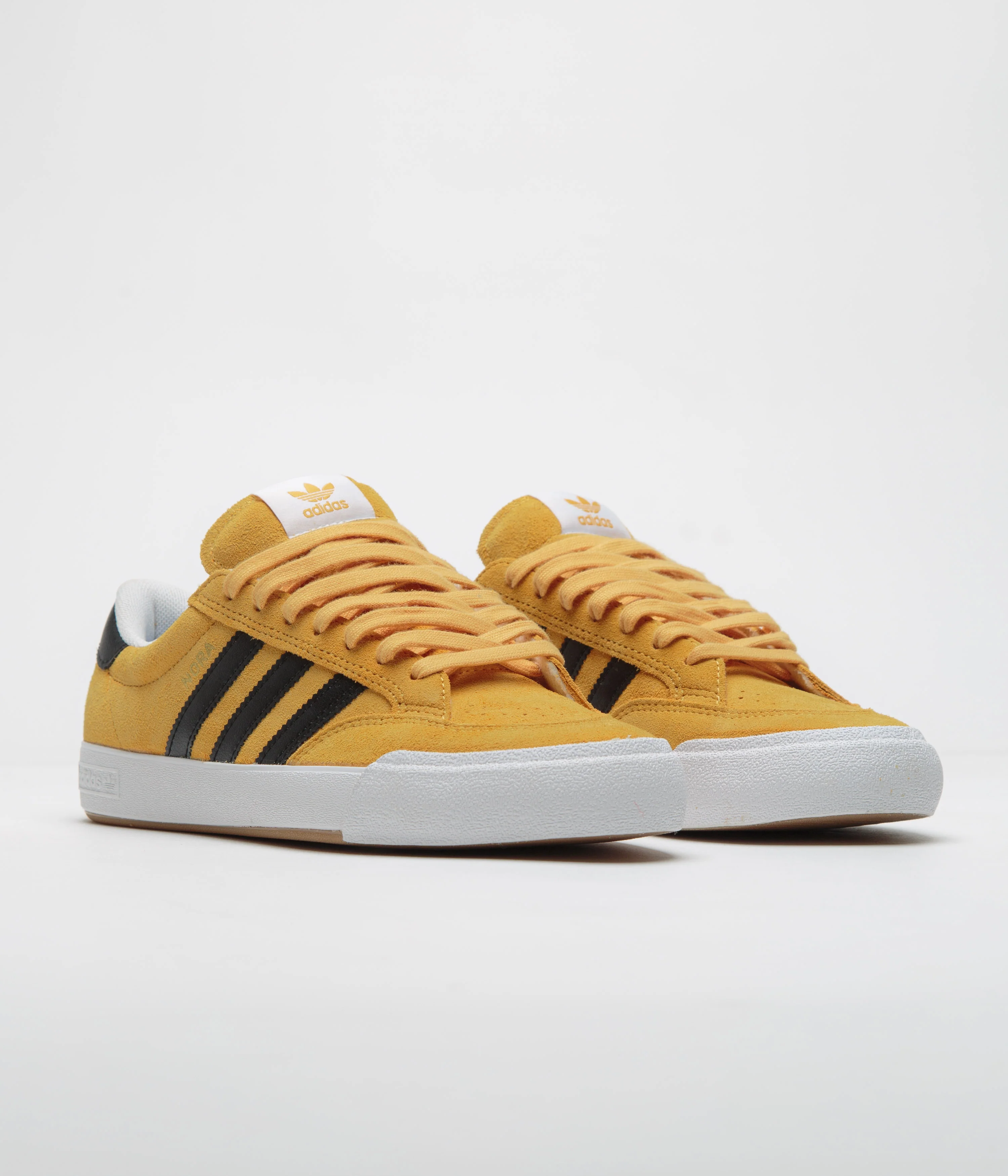 Adidas Nora Shoes - Preloved Yellow / Core Black / FTWR White - Image 2